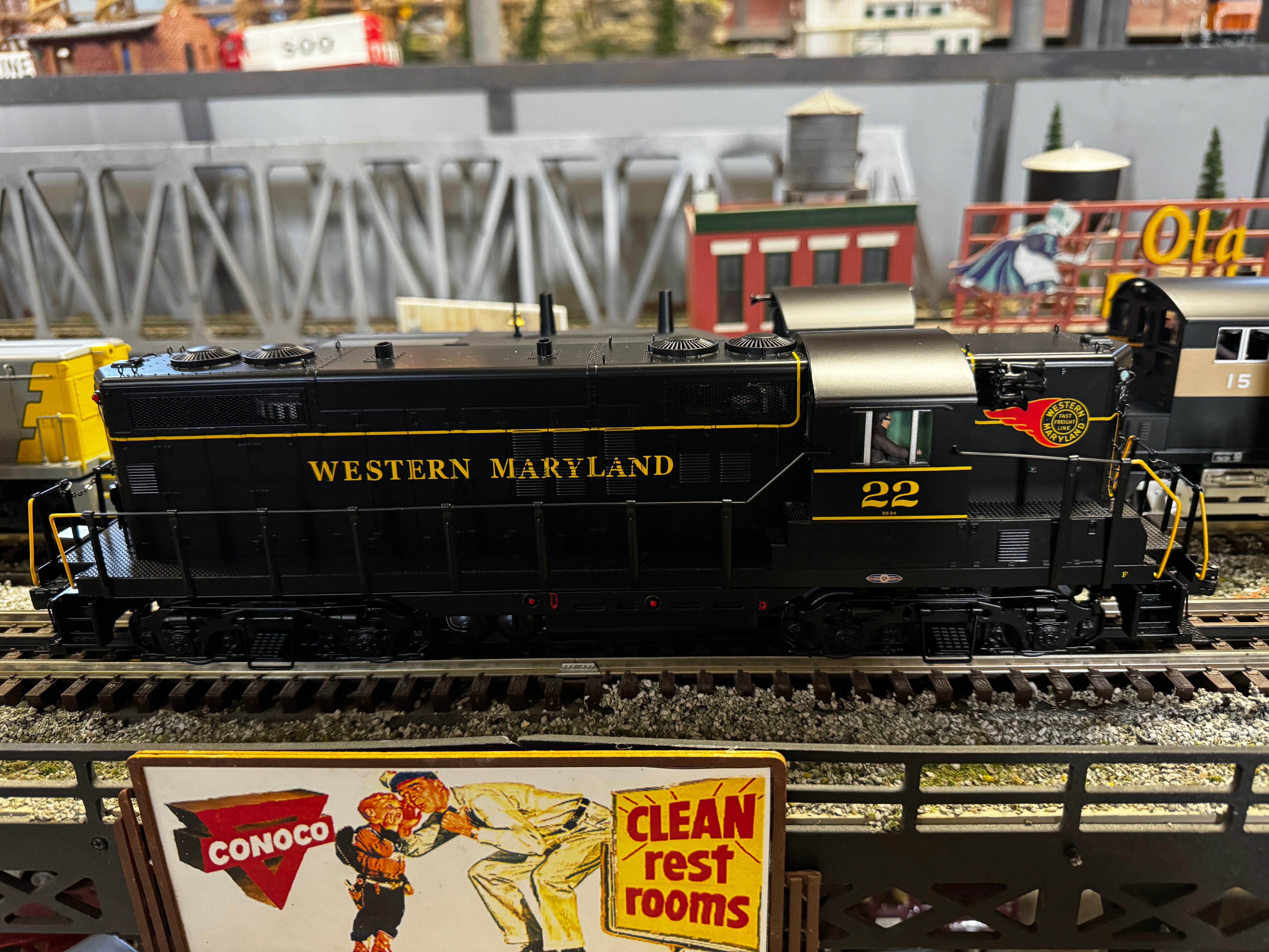 MTH 20-21745-1 - GP-7 Diesel Engine "Western Maryland" #22 w/ PS3