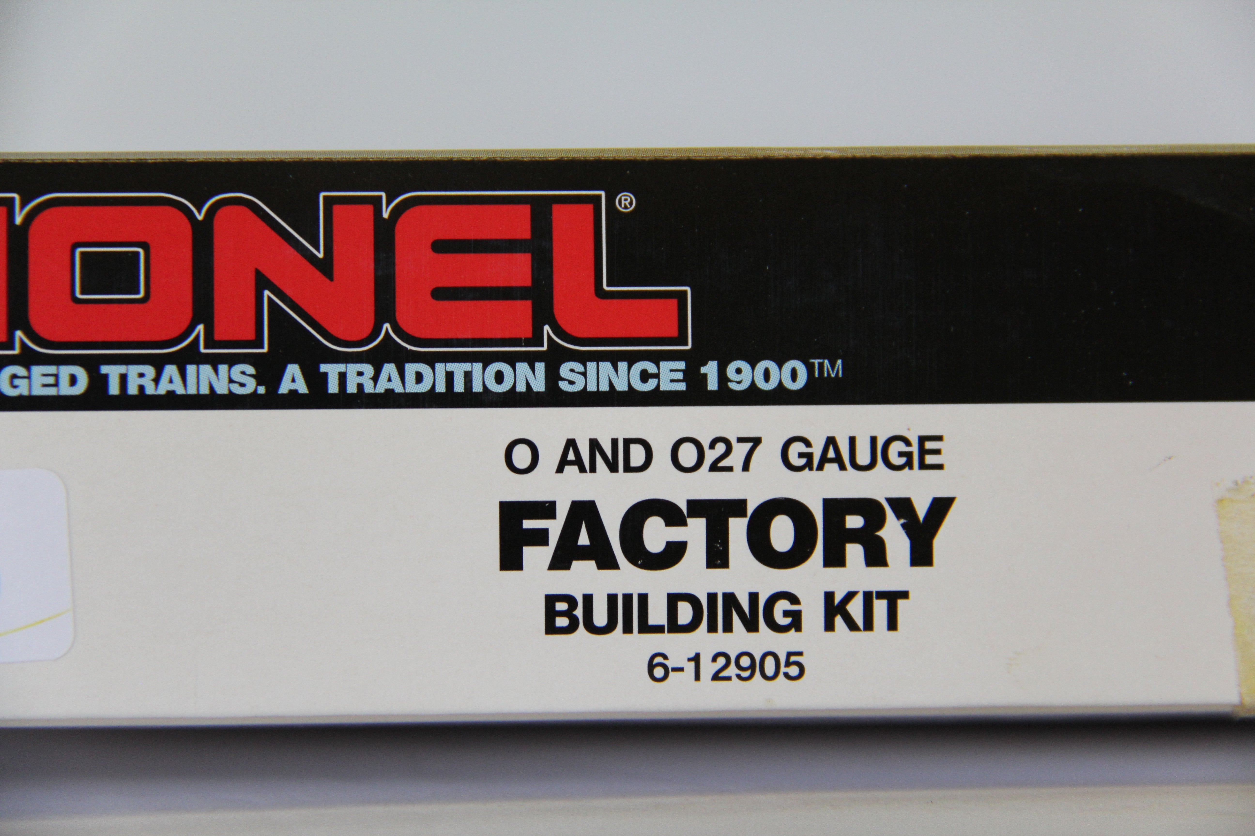 Lionel 6-12905 Factory Building Kit-Second hand-M6849