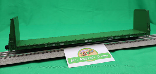 Atlas O 3001926 - Trainman - Bulkhead Flat Car "Ashley Drew & Northern"
