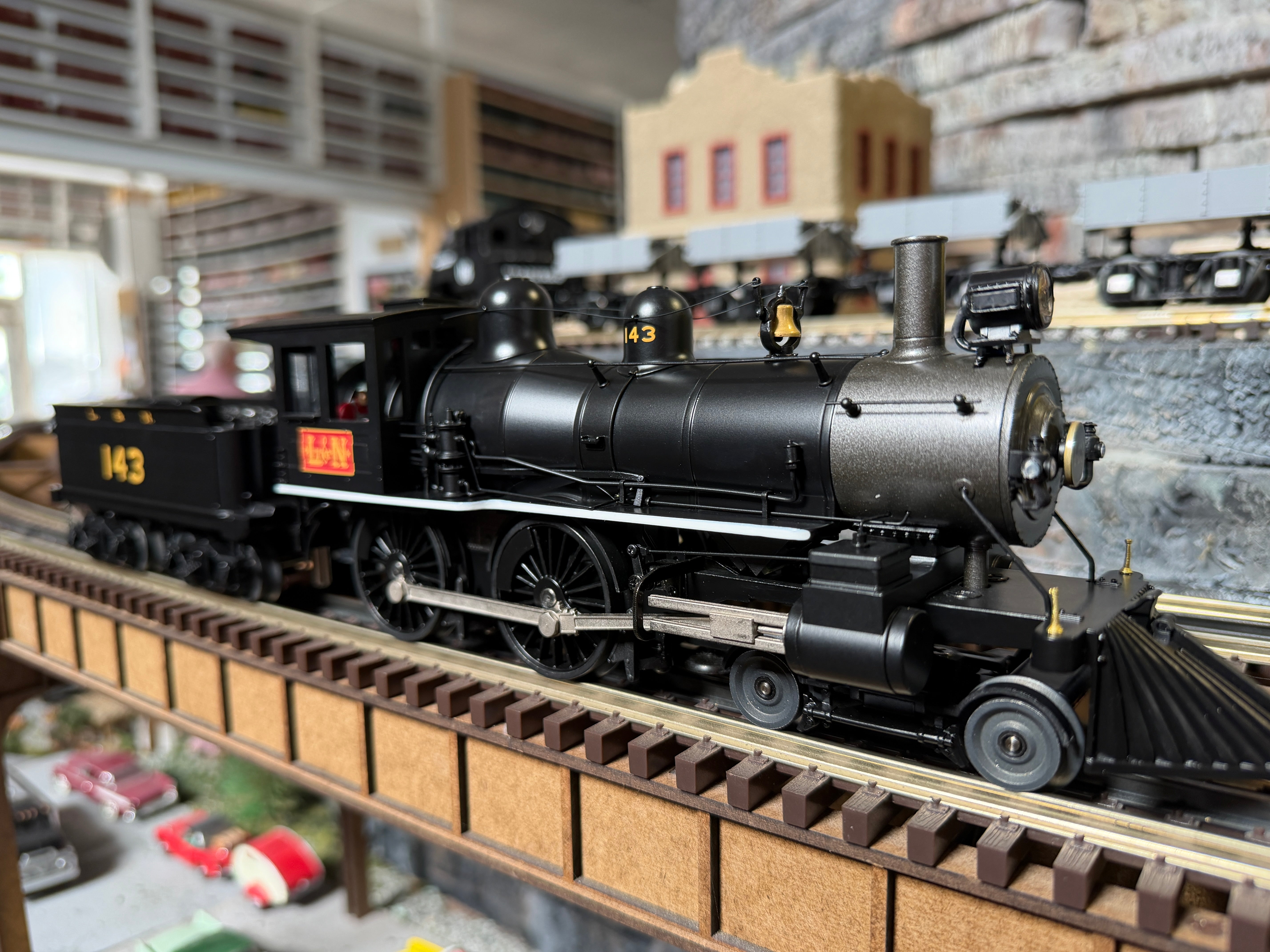 MTH 20-30122-1 - Premier - 4-4-0 American Steam Engine "Louisville & Nashville" #143 w/ PS3