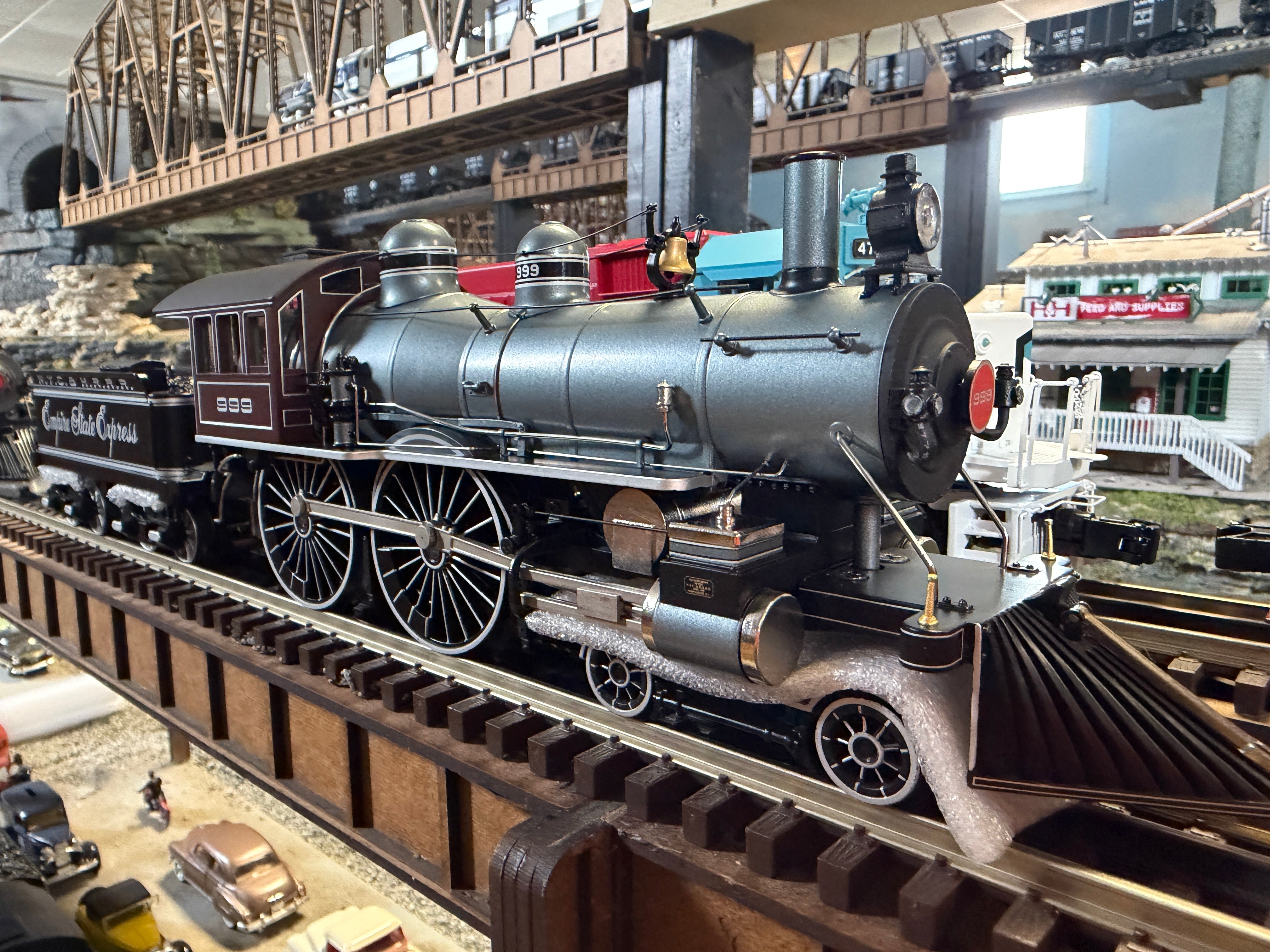MTH 20-30100-1 - Premier - 4-4-0 American Steam Engine "New York Central" #999 w/ PS3