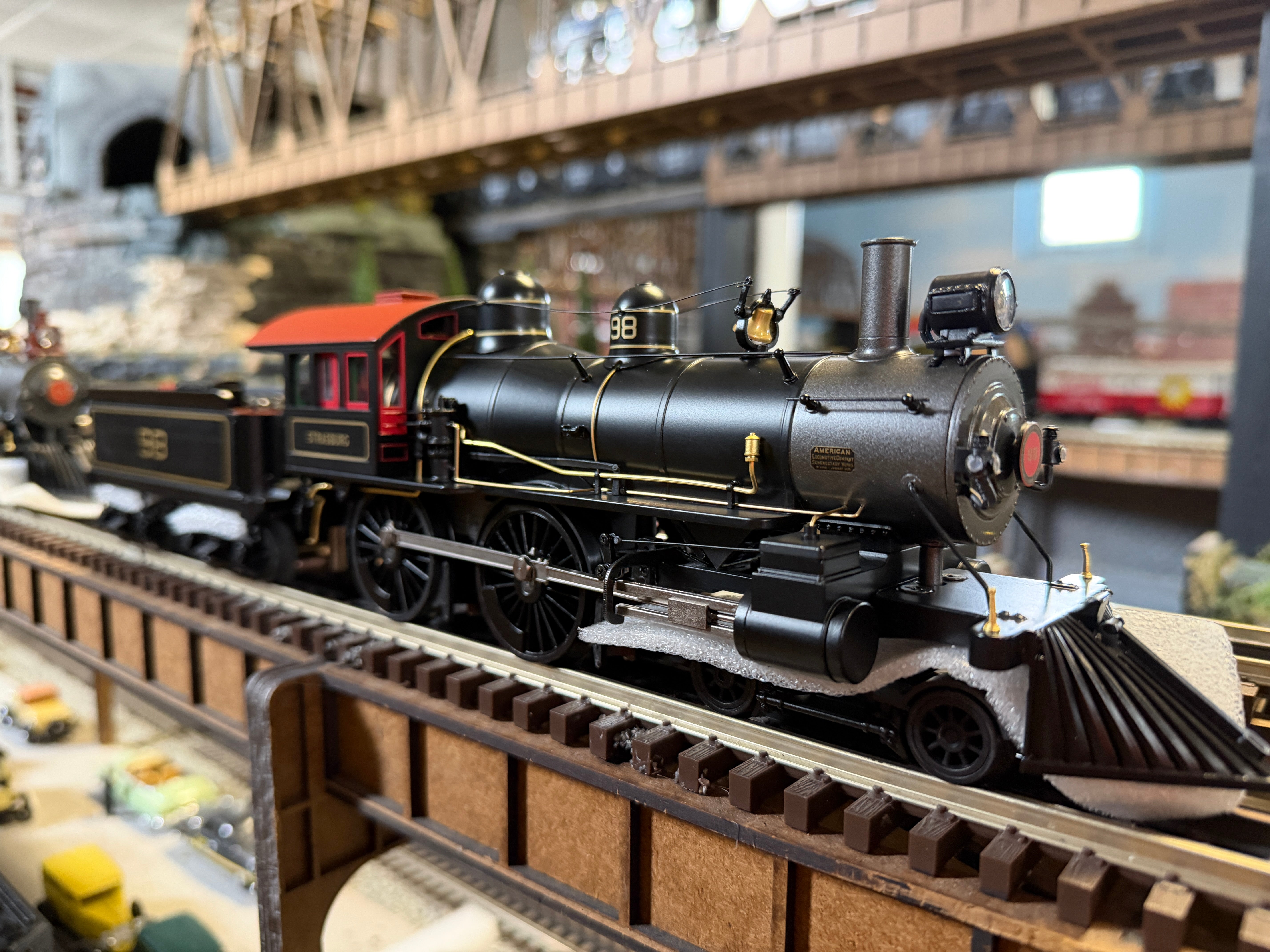 MTH 20-30101-1 - Premier  - 4-4-0 American Steam Engine "Strasburg" #98 w/ PS3