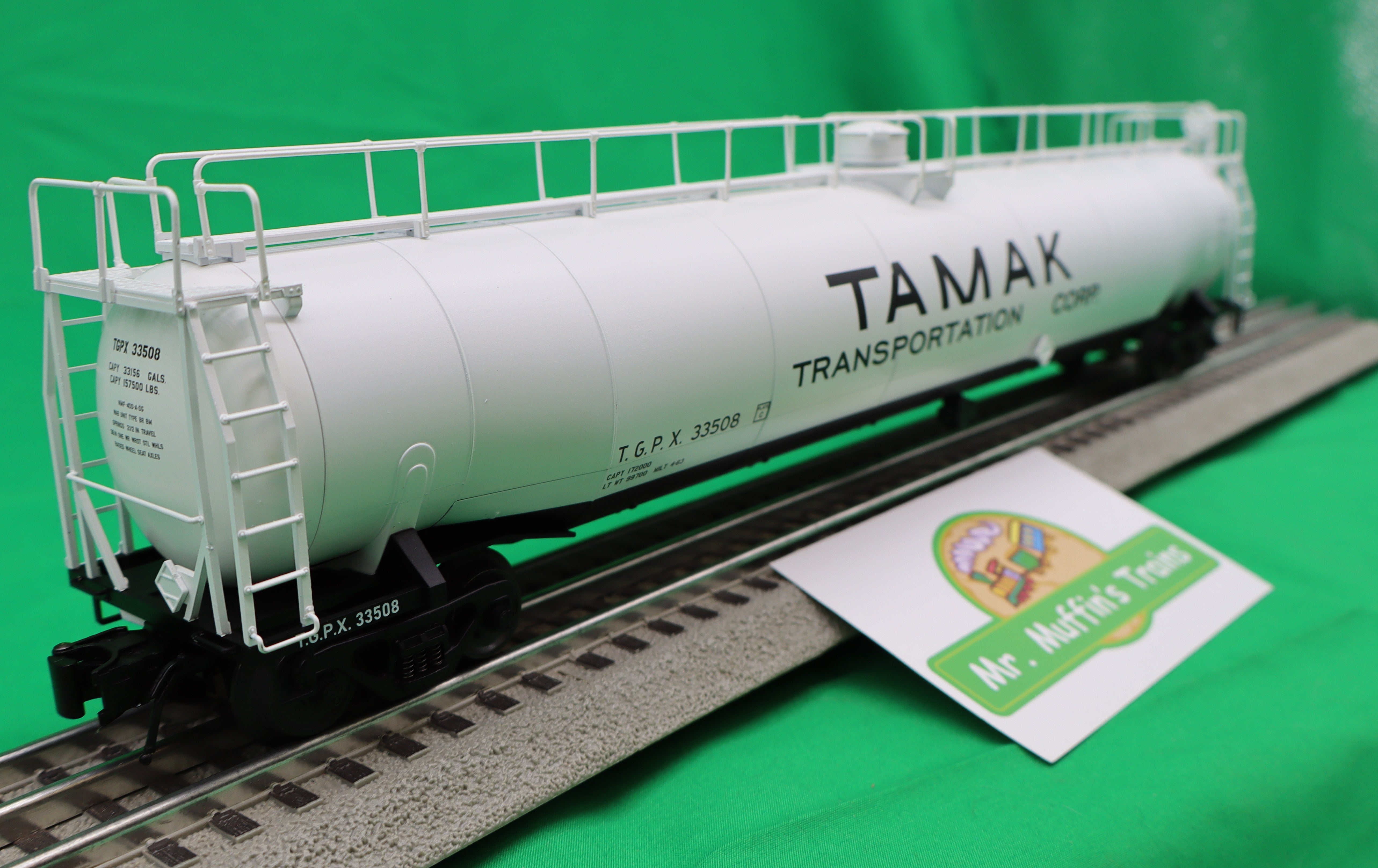 Atlas O 3001866 - Master - 33,000 Gallon Tank Car "Tamak Trans. Corp." (TGPX)