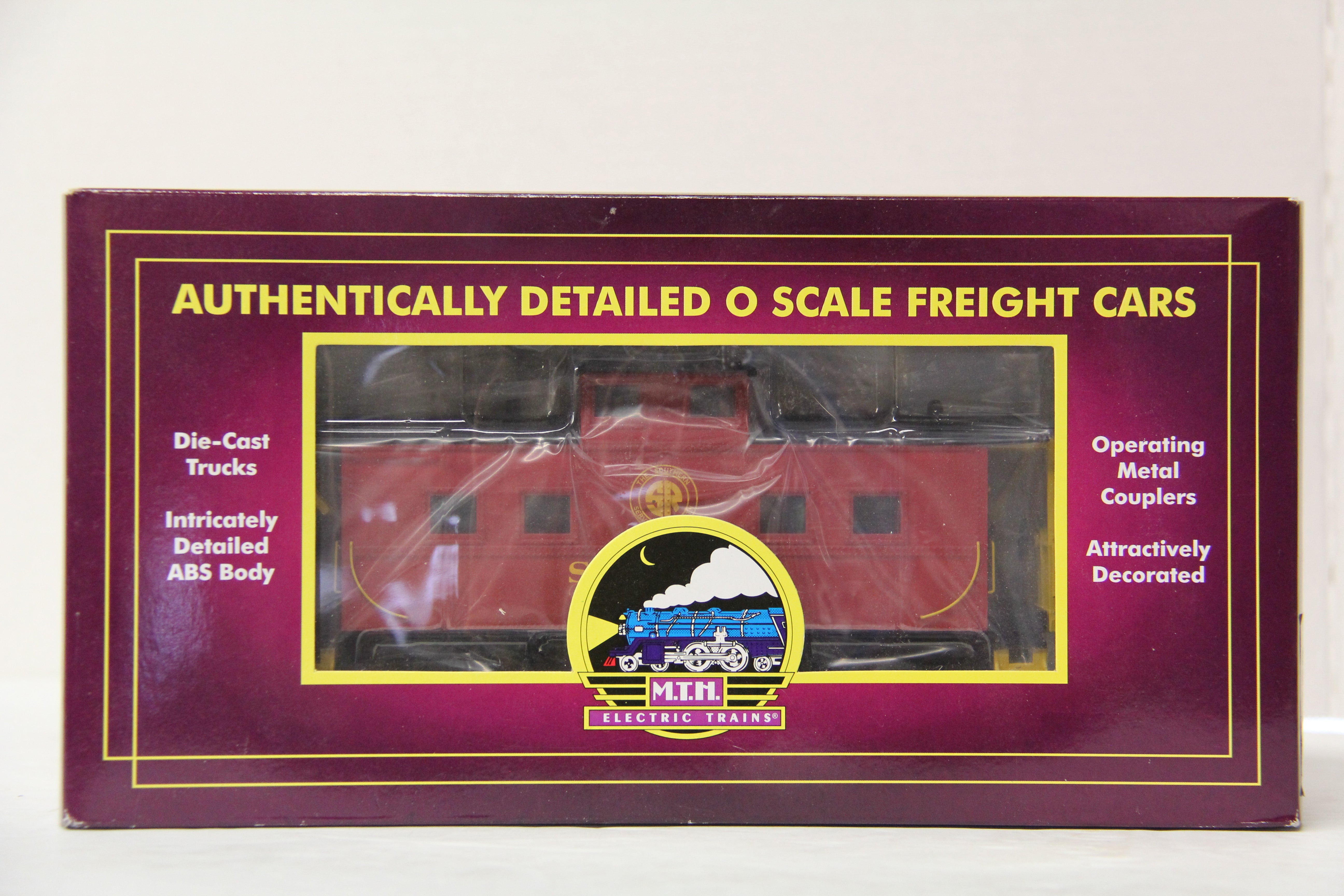 MTH 20-91346 Southern Center Cupola Steel Caboose #X255-Second hand-M5309