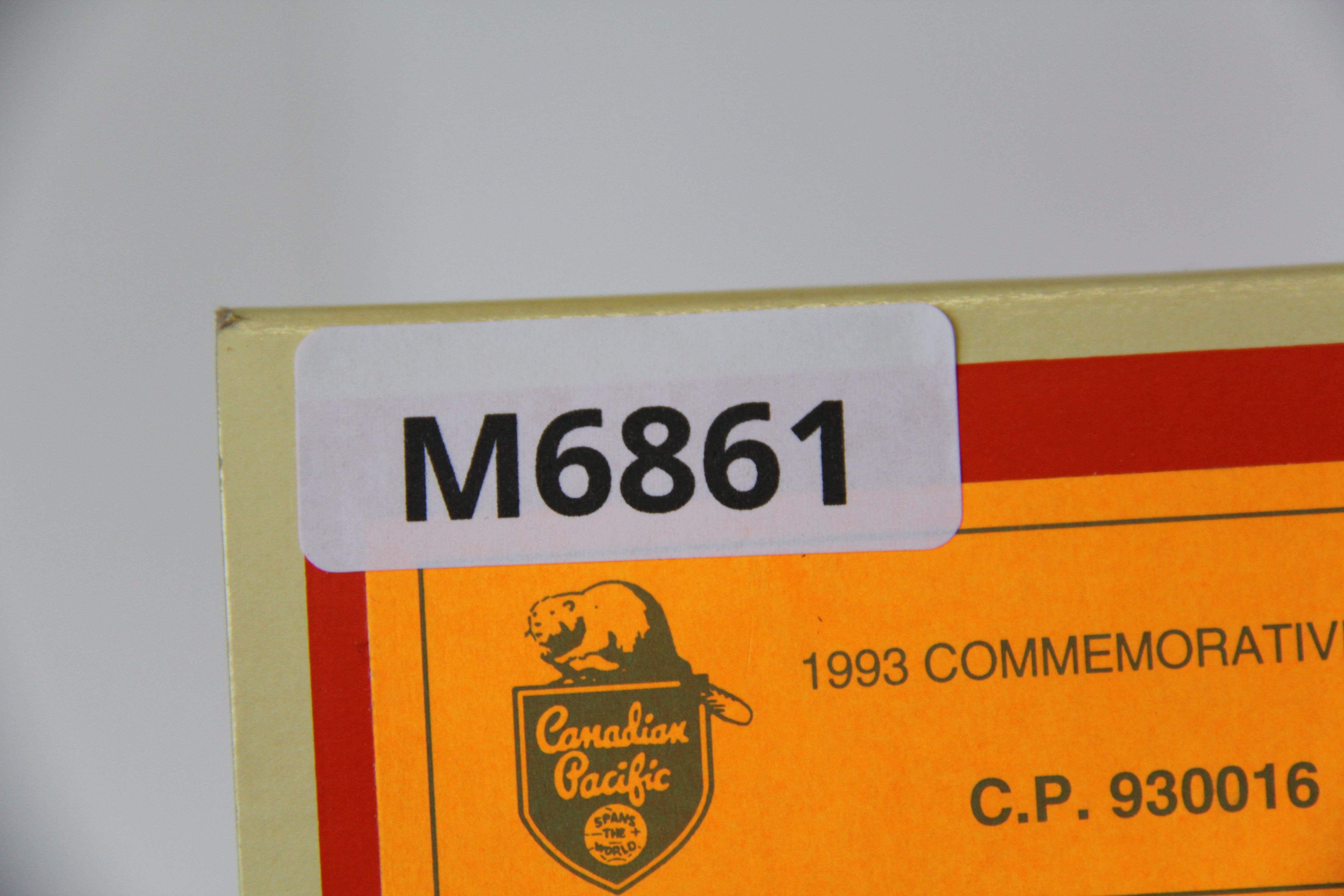 Lionel 1993 Canadian Pacific #930016 Commemorative Car-Second hand-M6861