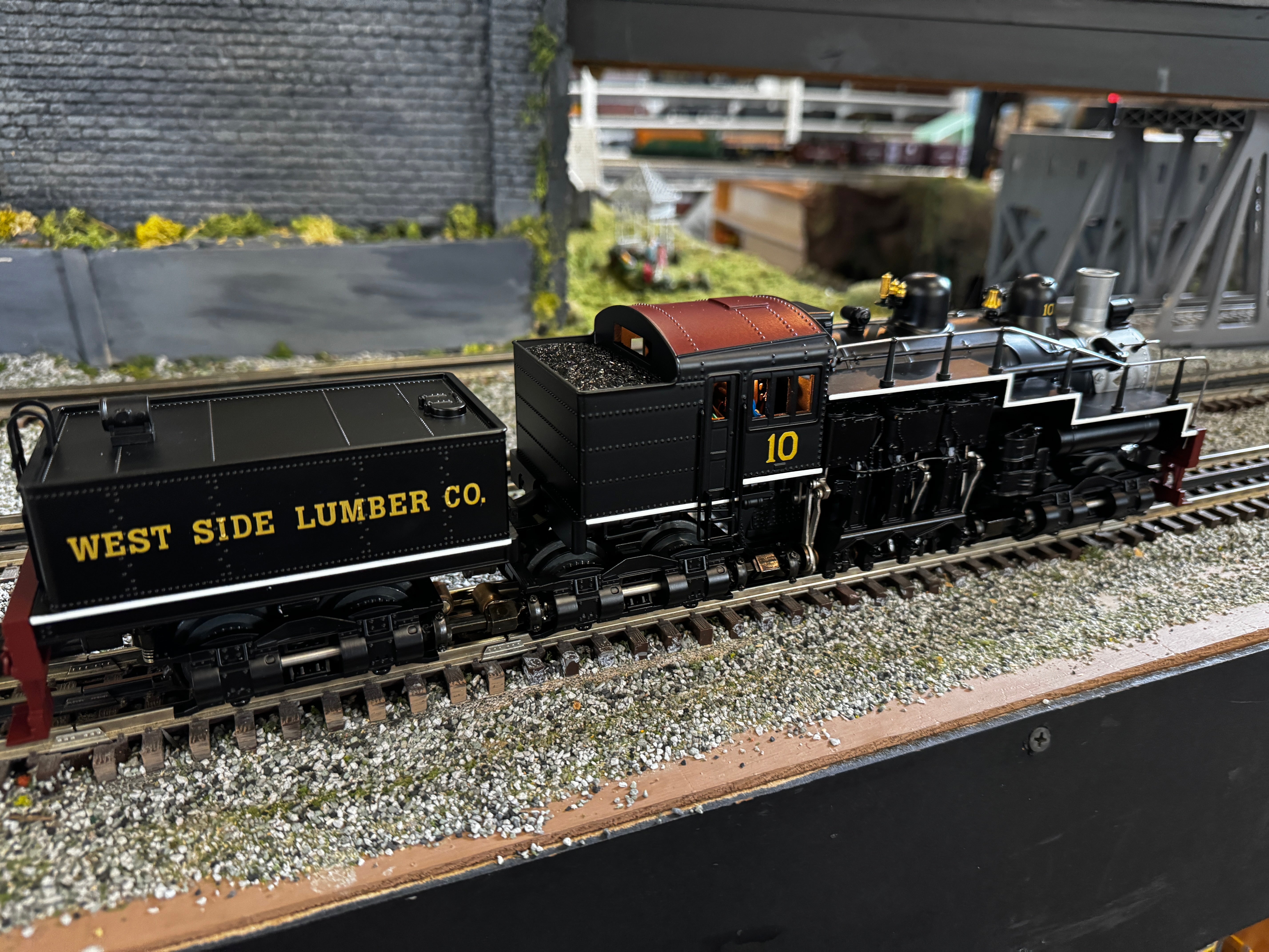 Lionel 6-28022 West Side Lumber Shay Steam Locomotive & Tender-Second hand-M3741