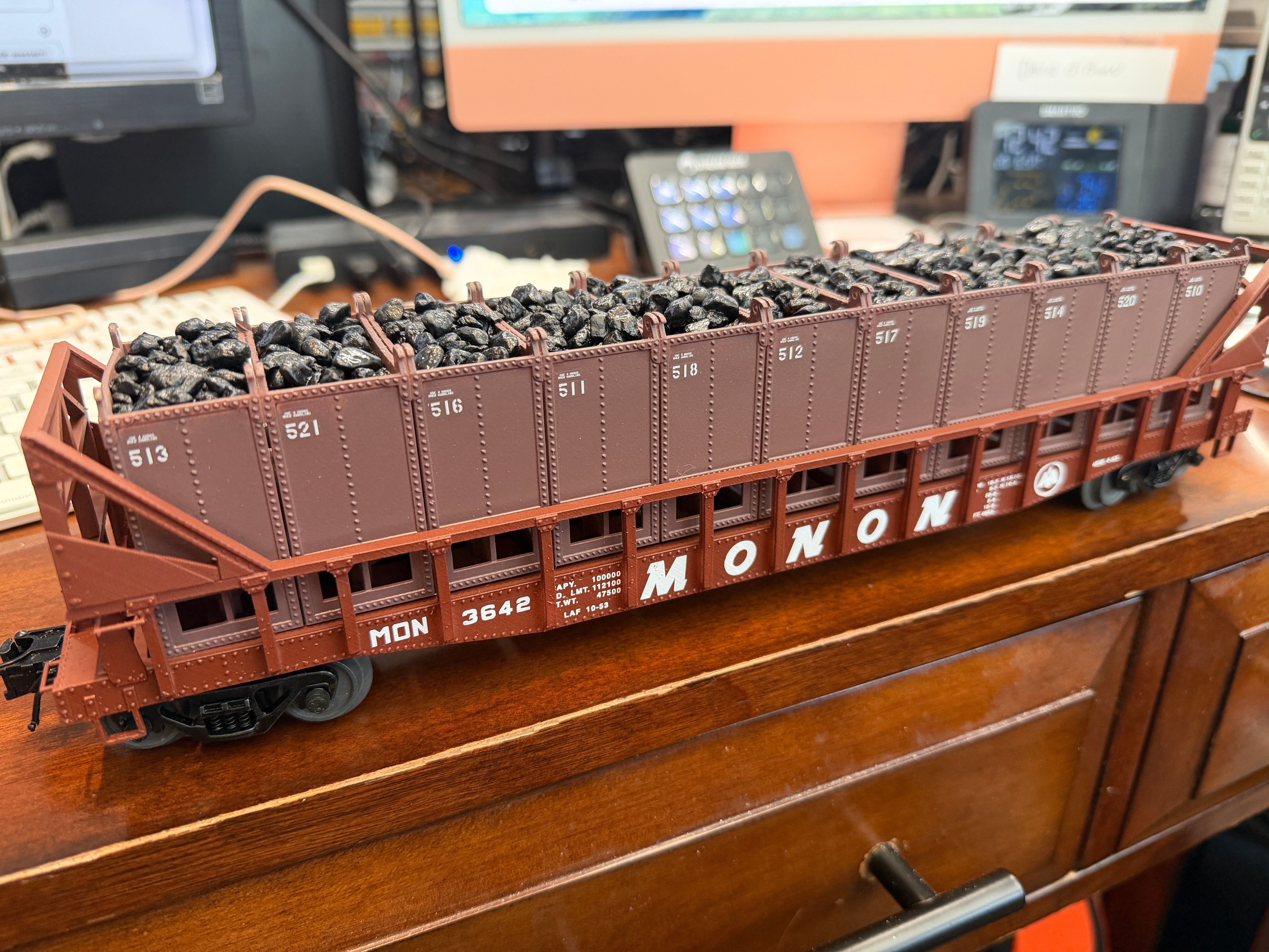 Custom Made - Monon Coke Car - Custom Run for MrMuffin'sTrains