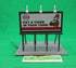 MTH 30-90744 - RailKing - Lighted Billboard "Esso"