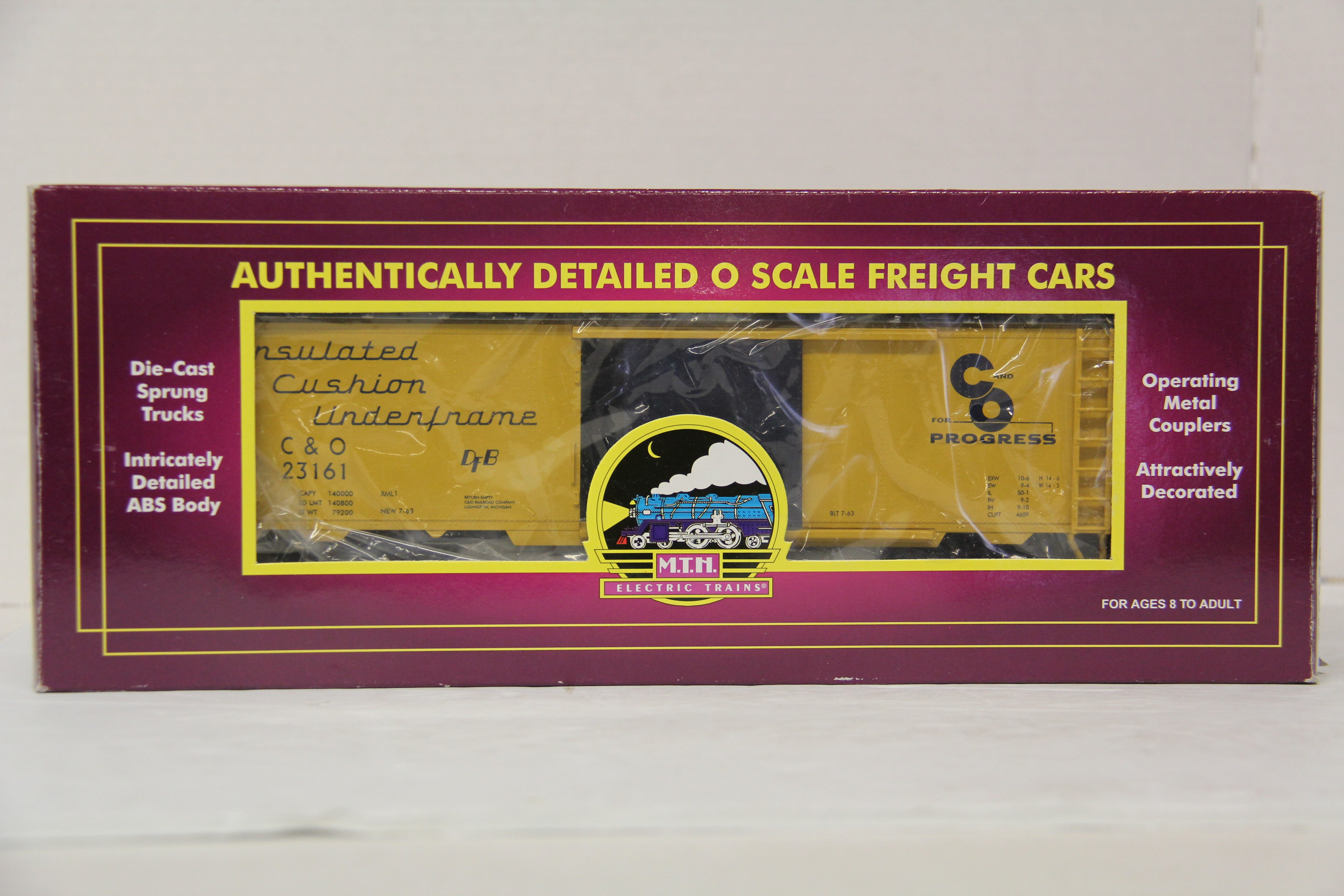 MTH 20-94014 Chesapeake & Ohio Reefer Car-Second hand-M5339