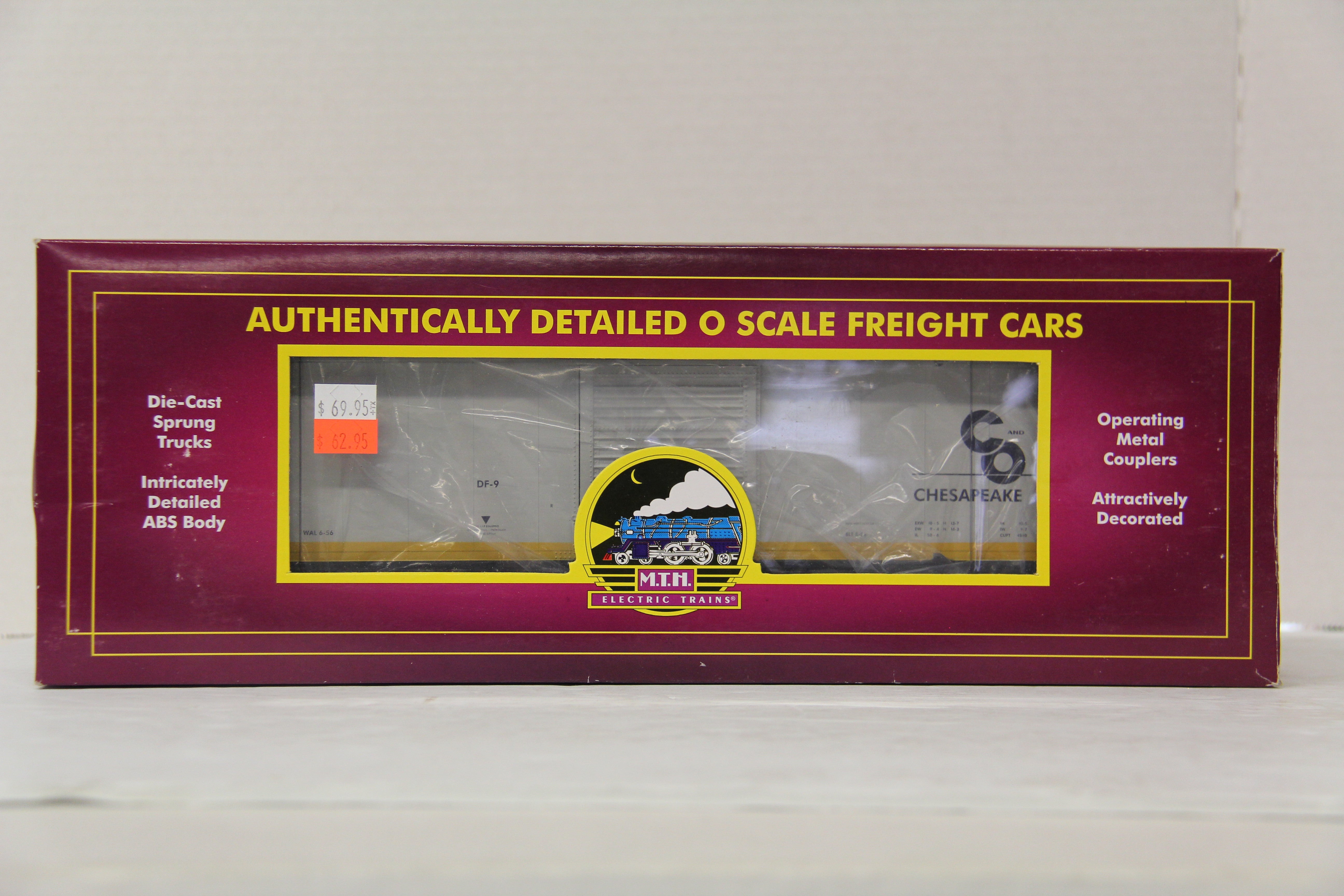 MTH 20-93771 Chesapeake & Ohio #21294 50' PS-1 Box Car w/ Youngstown Door-Second hand-M5340