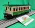 MTH 30-6453 - RailKing - Overton Passenger Coach Set "Pennsylvania" (3-Car)