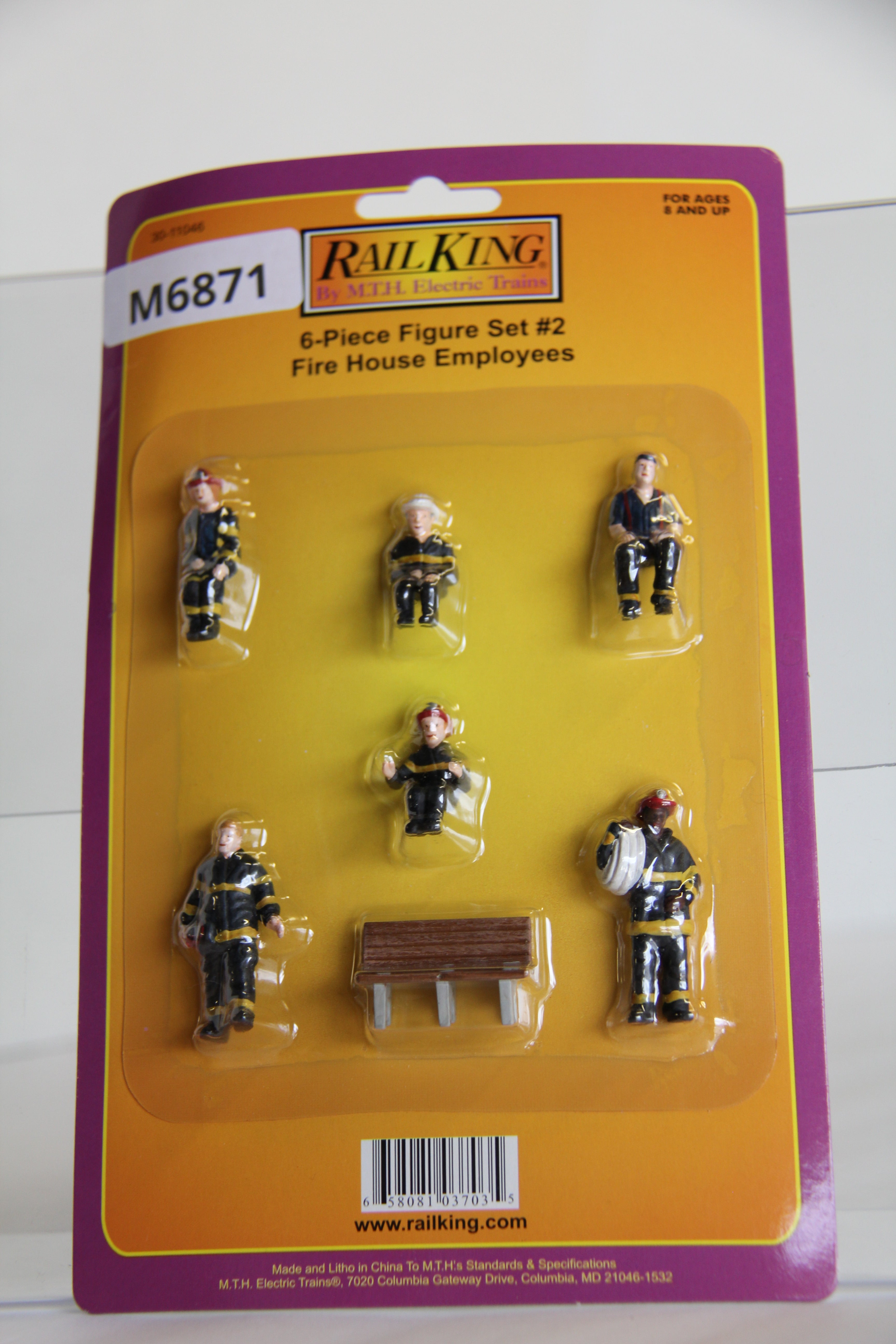 Rail King 30-11046 Fire House Employees-Second hand-M6871
