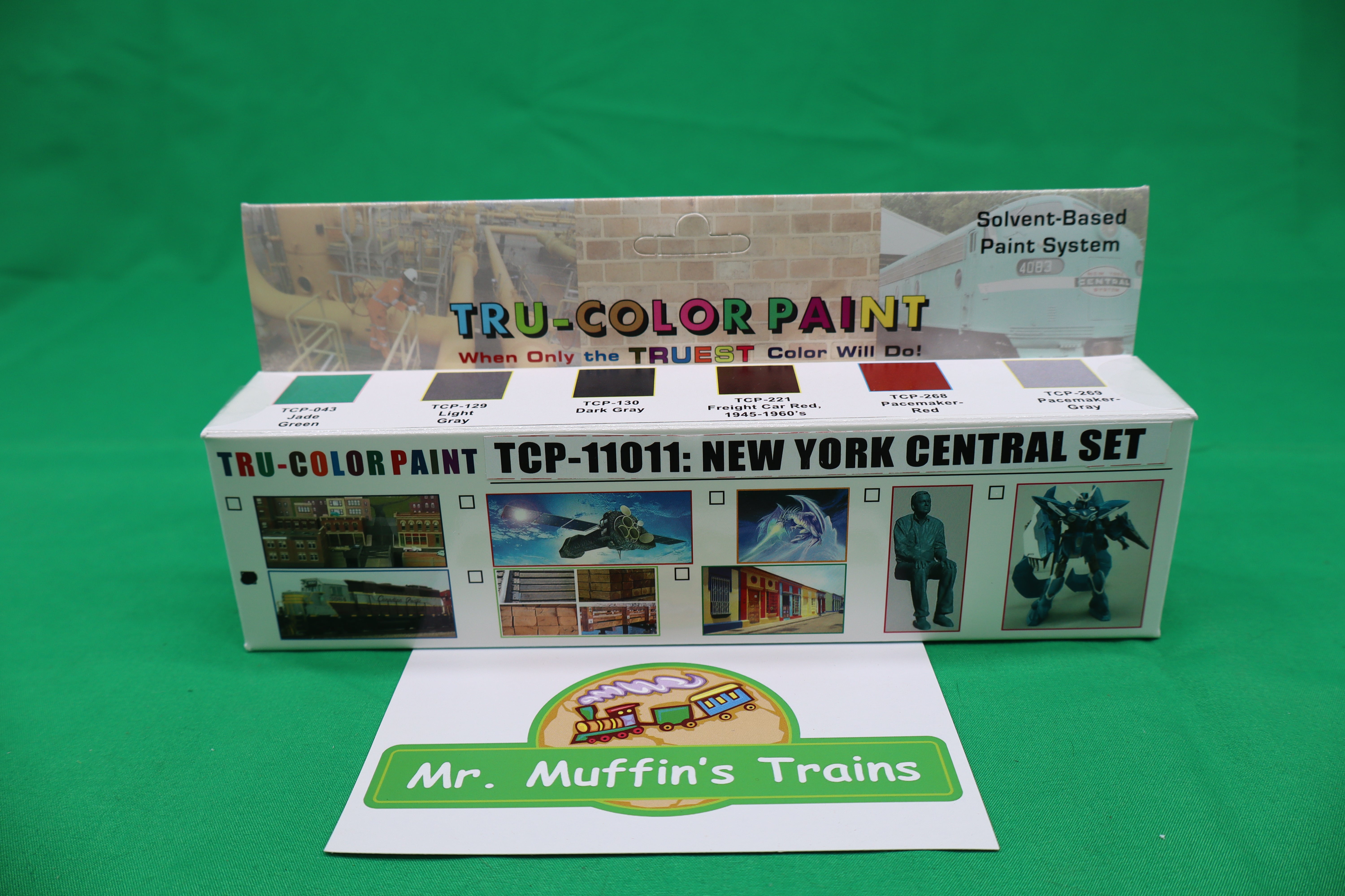 Tru-Color Paint - TCP-11011 - New York Central Set (Solvent-Based Paint)