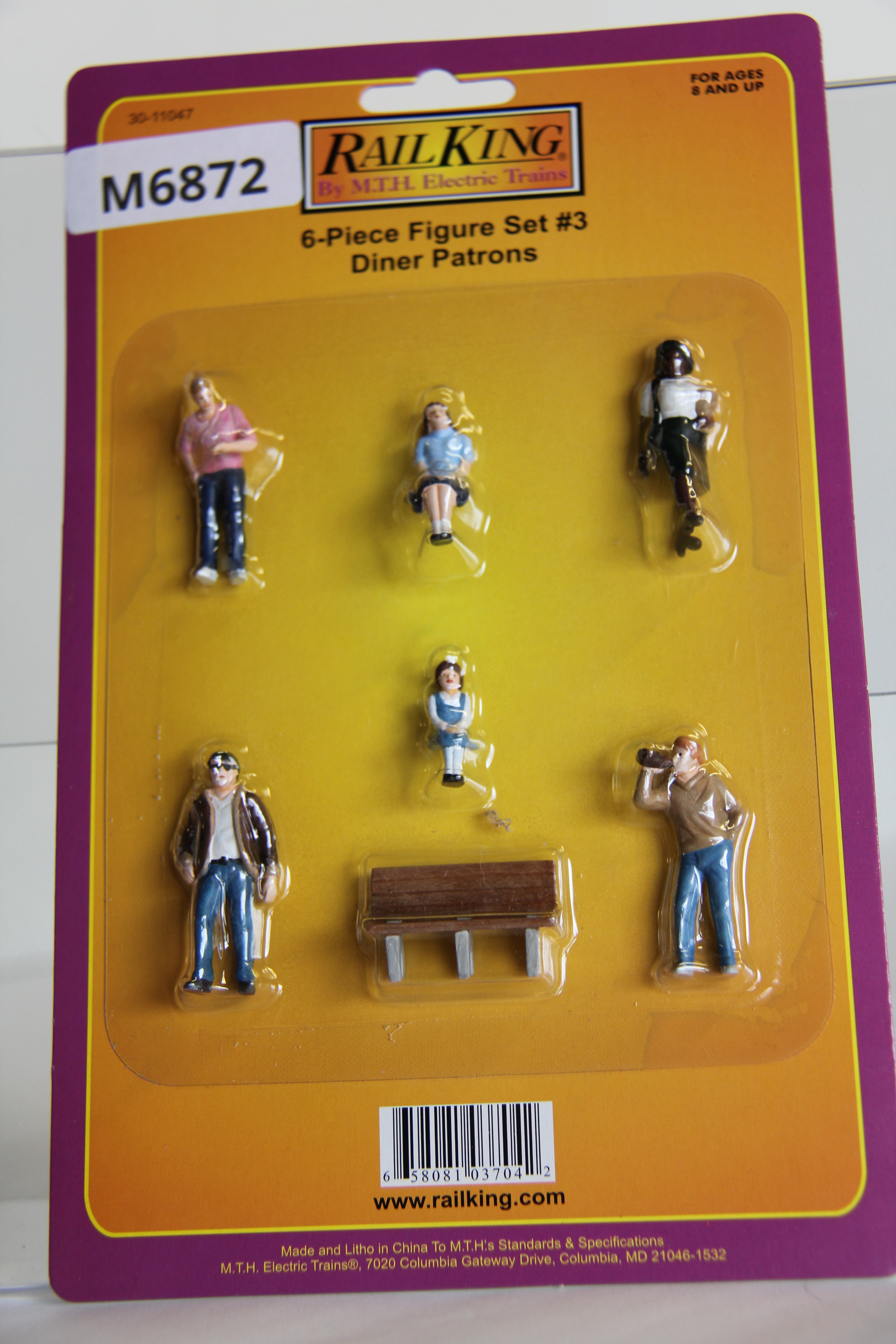 Rail King 30-11047 Diner Patrons-Second hand-M6872