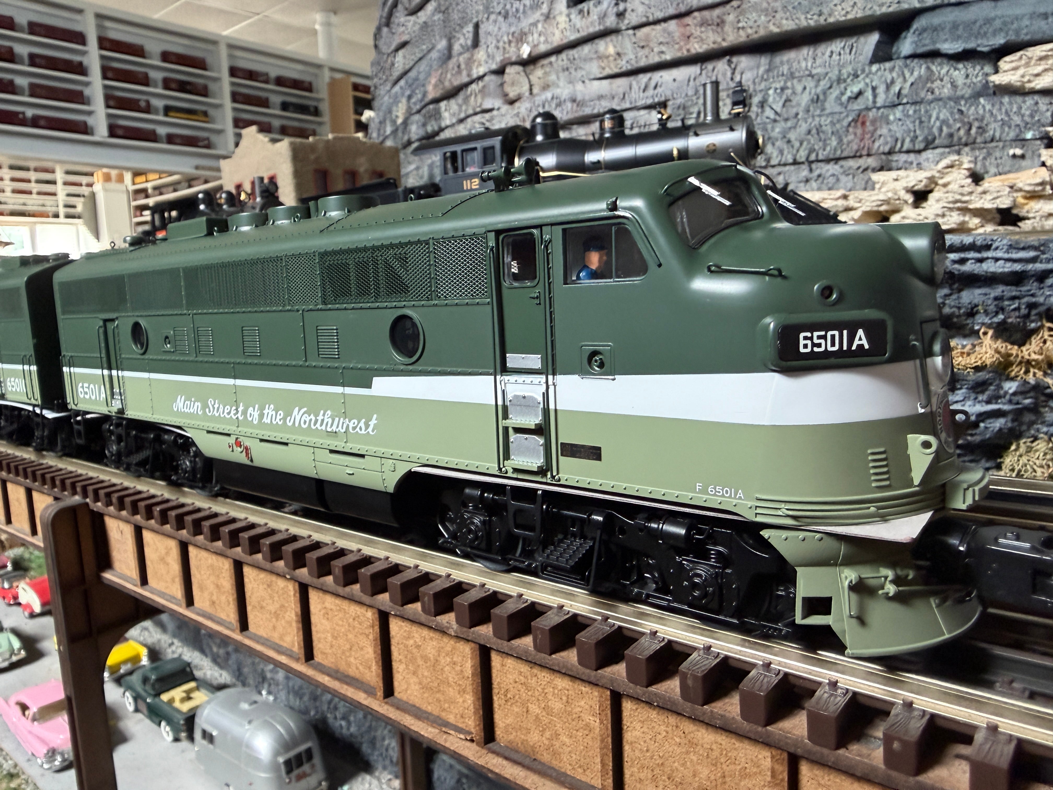 Lionel 2633220 - Legacy - F3 AA Diesel Set "Northern Pacific" #6501A