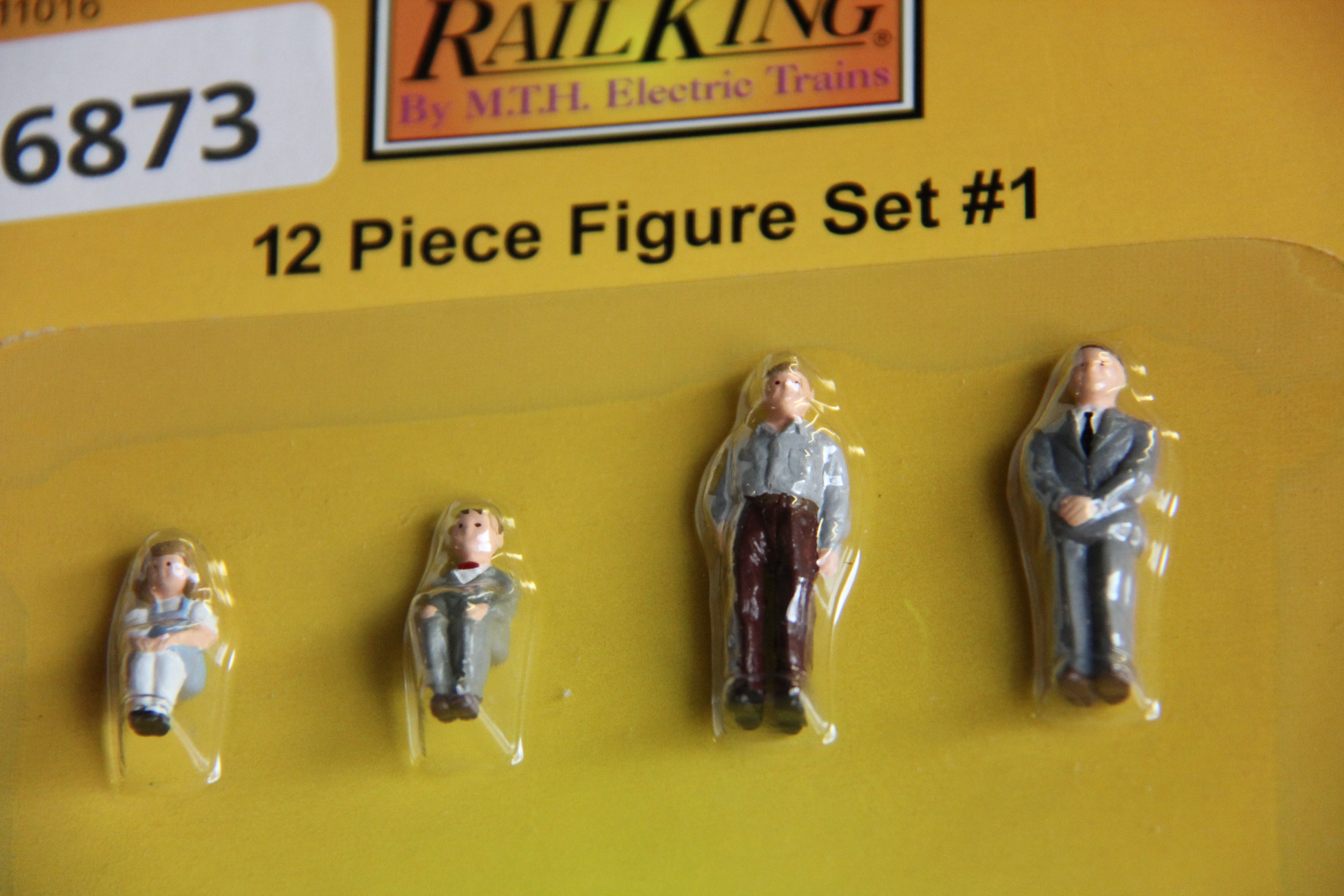 Rail King 30-11016 12 Piece Figure Set #1-Second hand-M6873