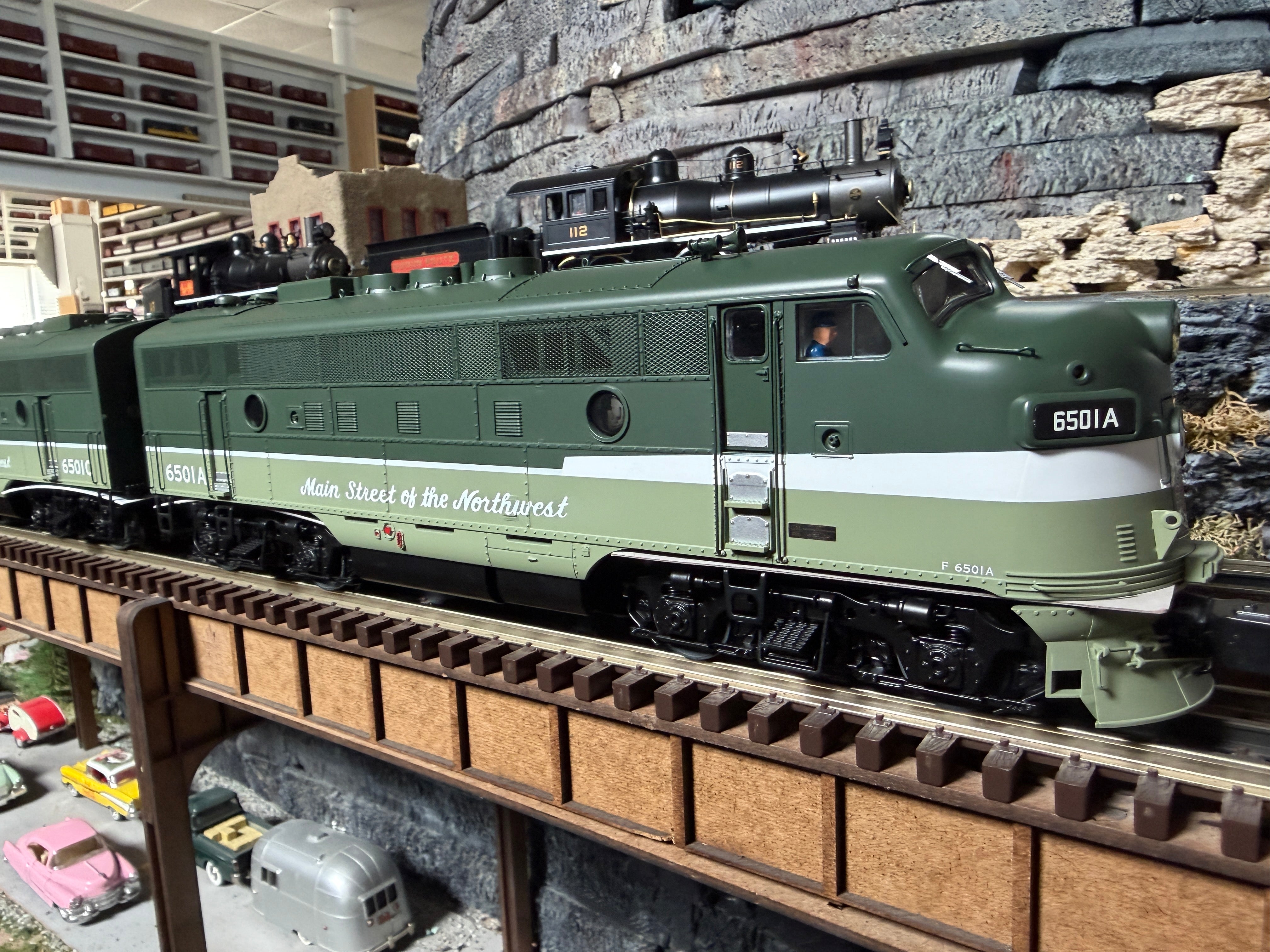 Lionel 2633220 - Legacy - F3 AA Diesel Set "Northern Pacific" #6501A