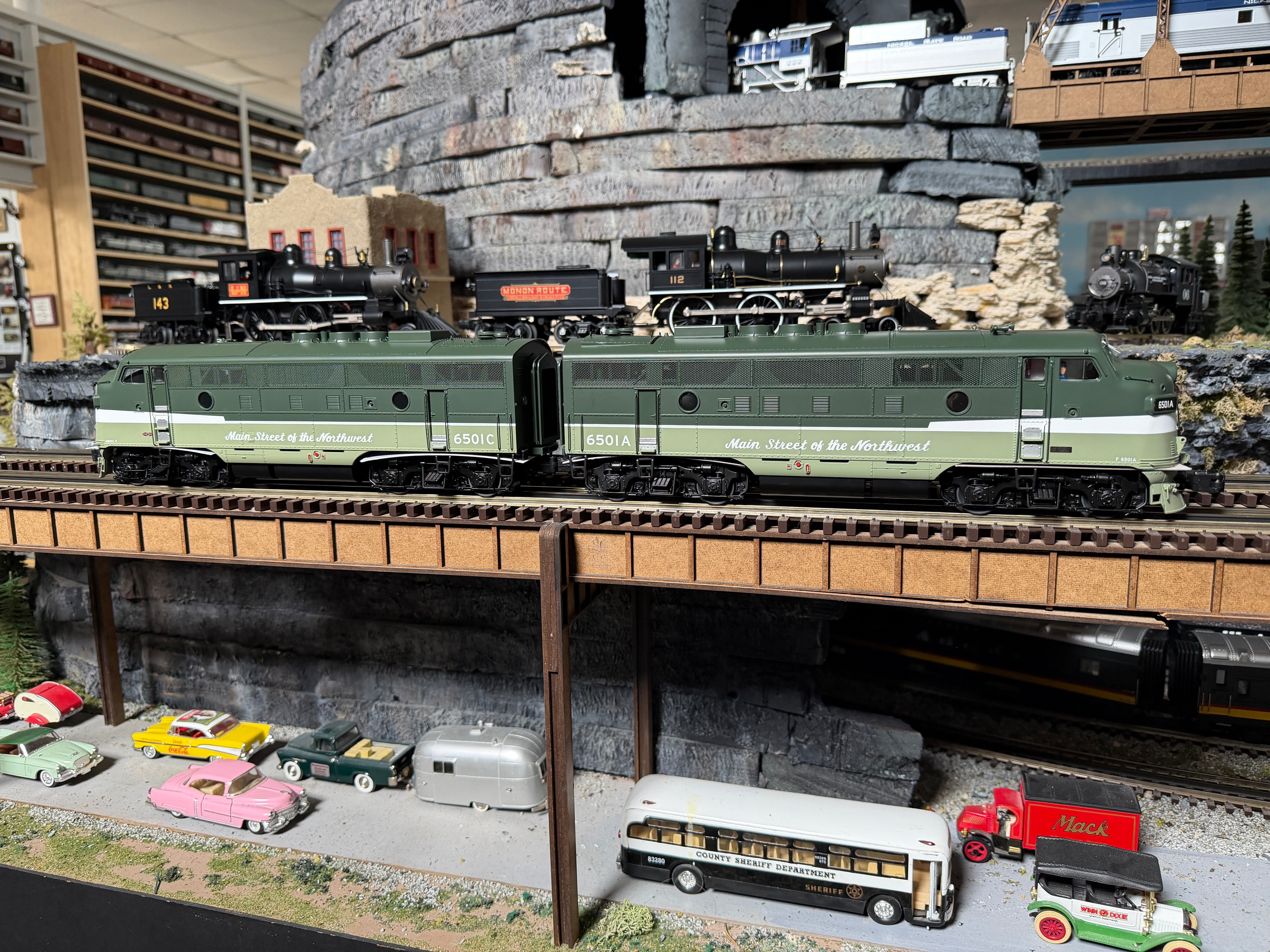 Lionel 2633220 - Legacy - F3 AA Diesel Set "Northern Pacific" #6501A