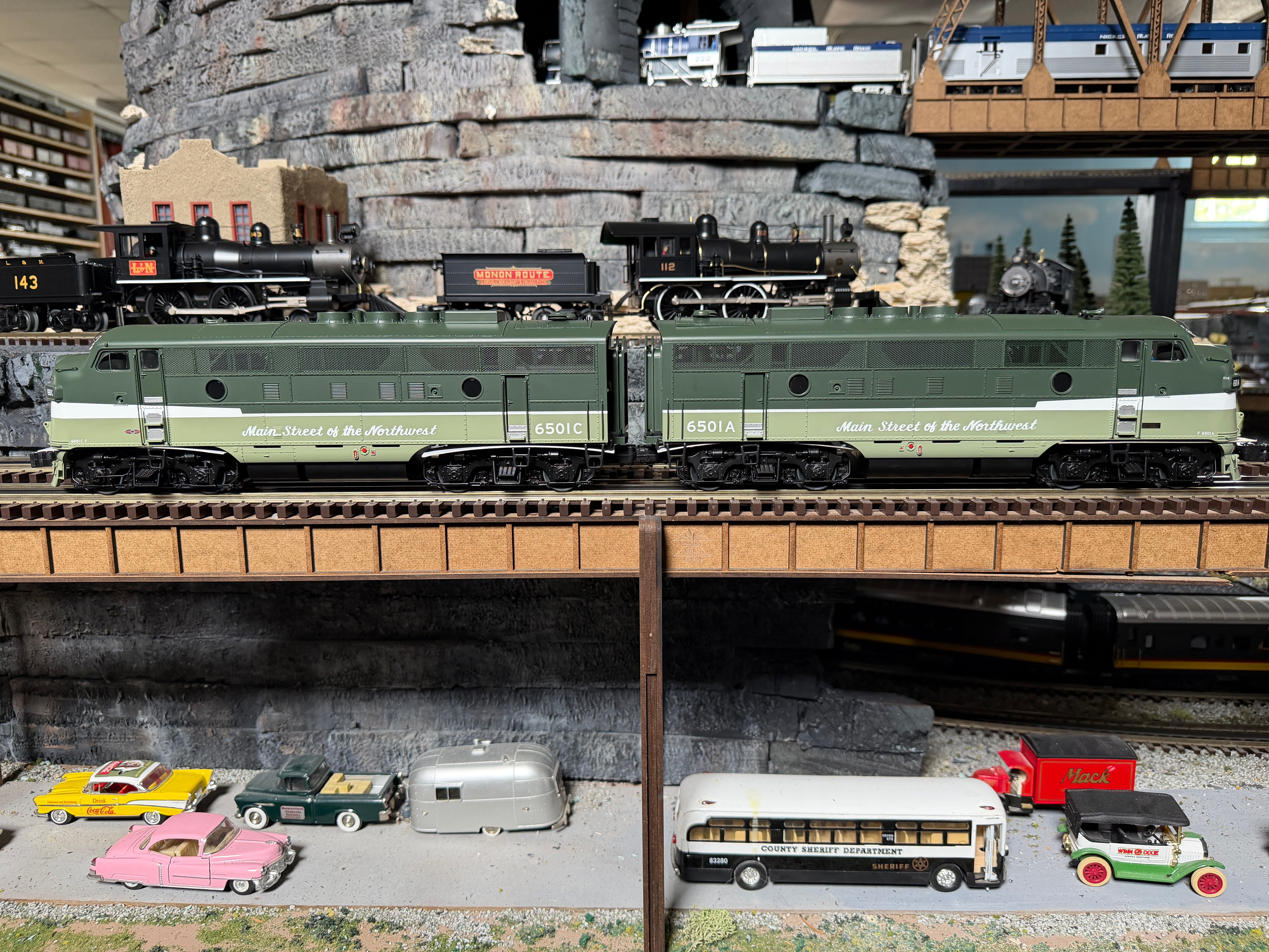 Lionel 2633220 - Legacy - F3 AA Diesel Set "Northern Pacific" #6501A