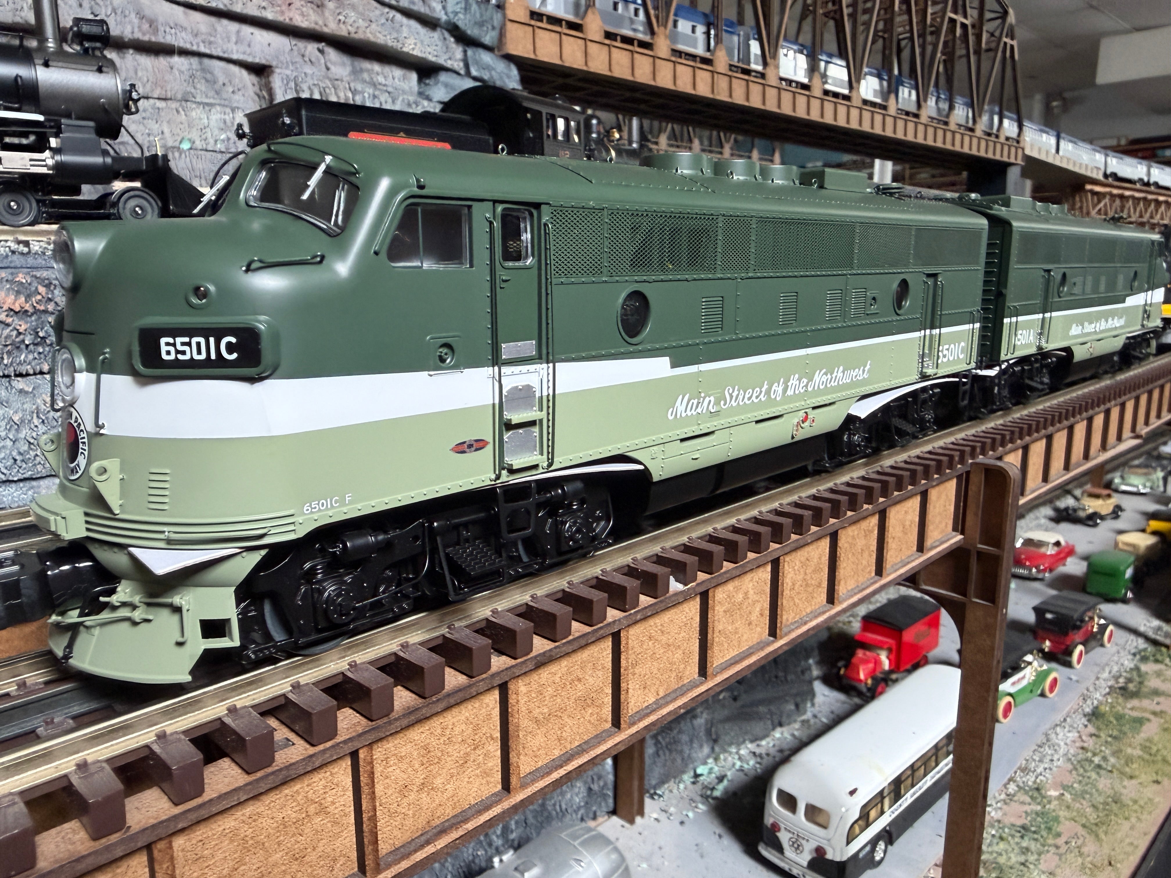 Lionel 2633220 - Legacy - F3 AA Diesel Set "Northern Pacific" #6501A