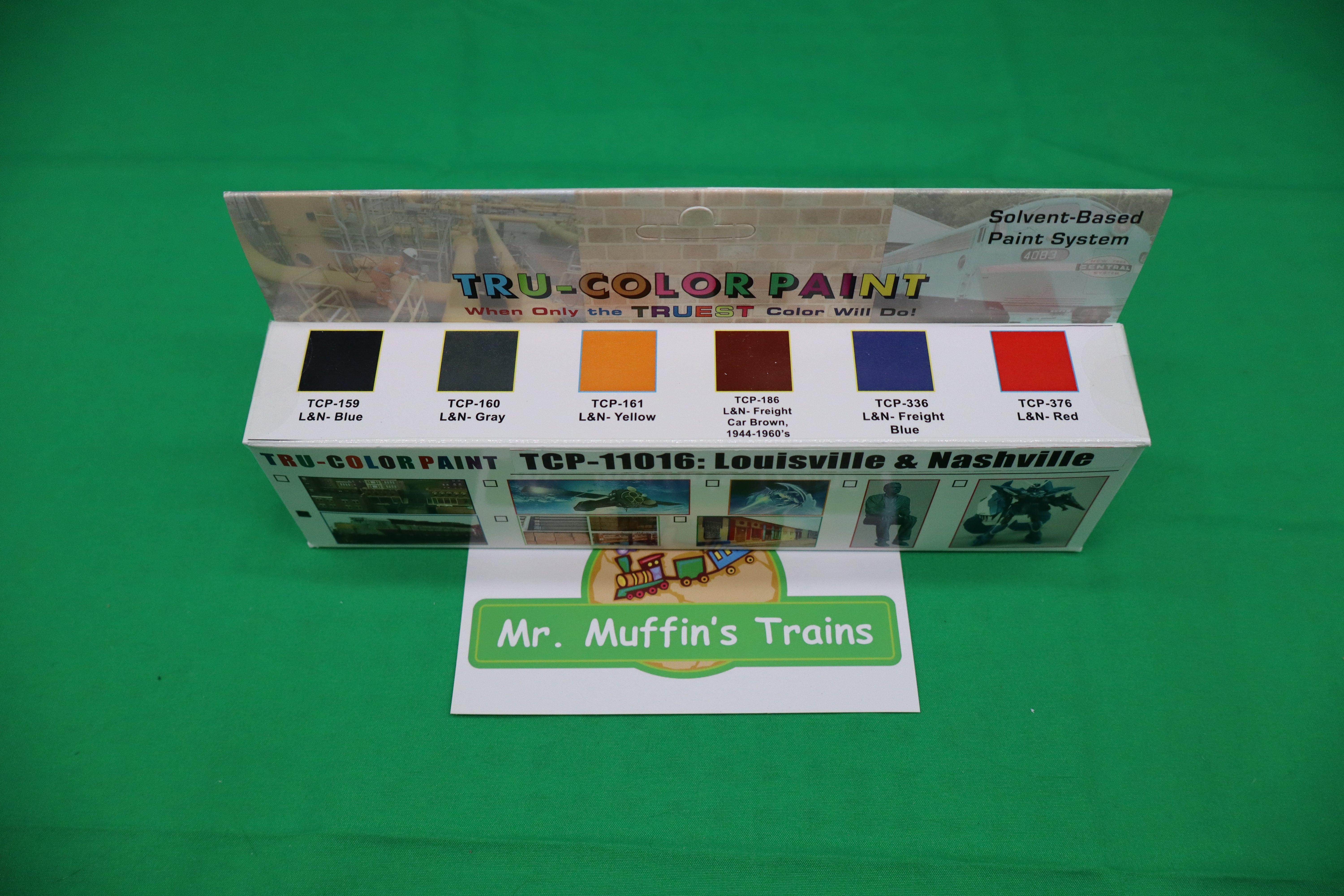 Tru-Color Paint - TCP-11016 - Louisville & Nashville Set (Solvent-Based Paint)