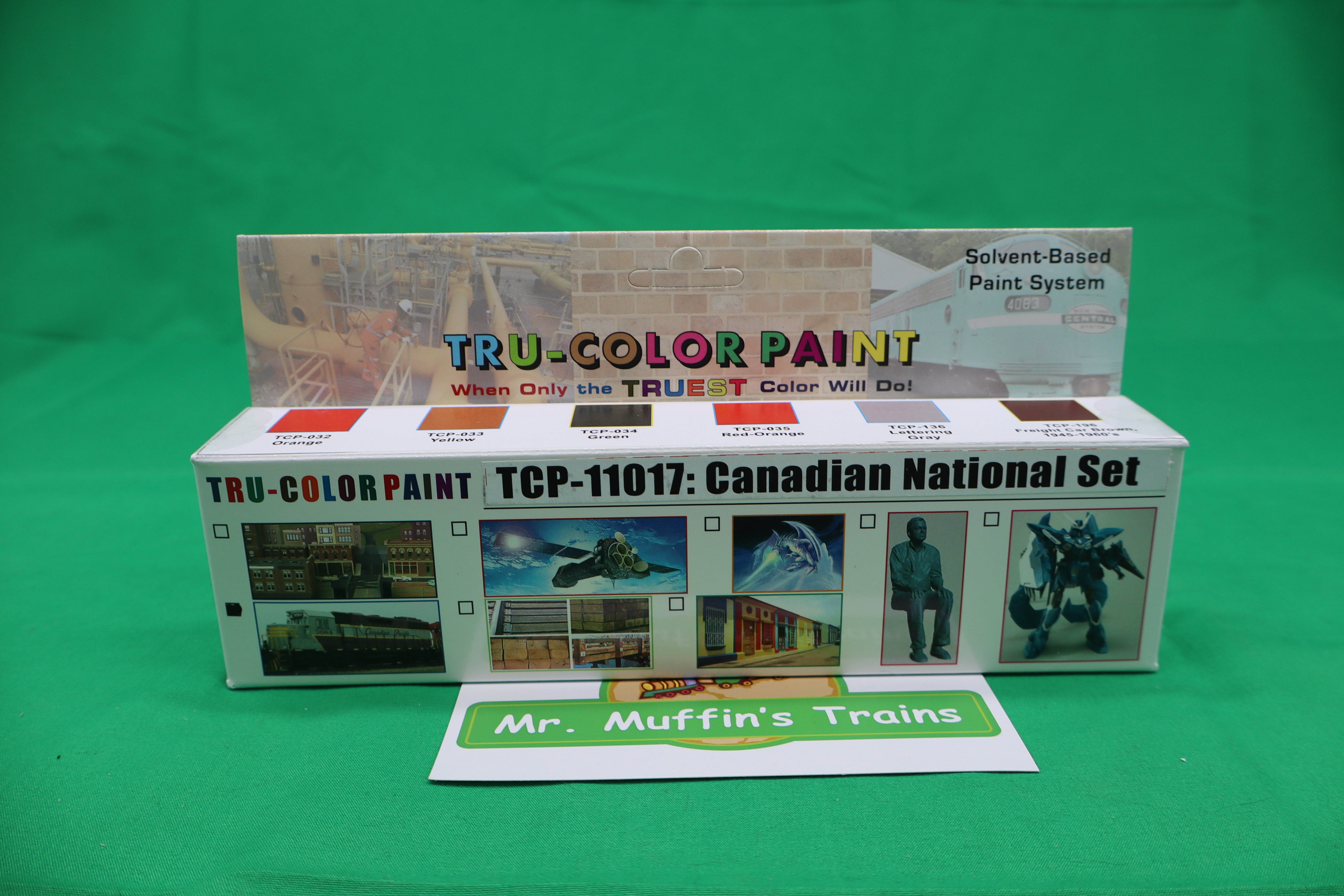 Tru-Color Paint - TCP-11017 - Canadian National Set (Solvent-Based Paint)