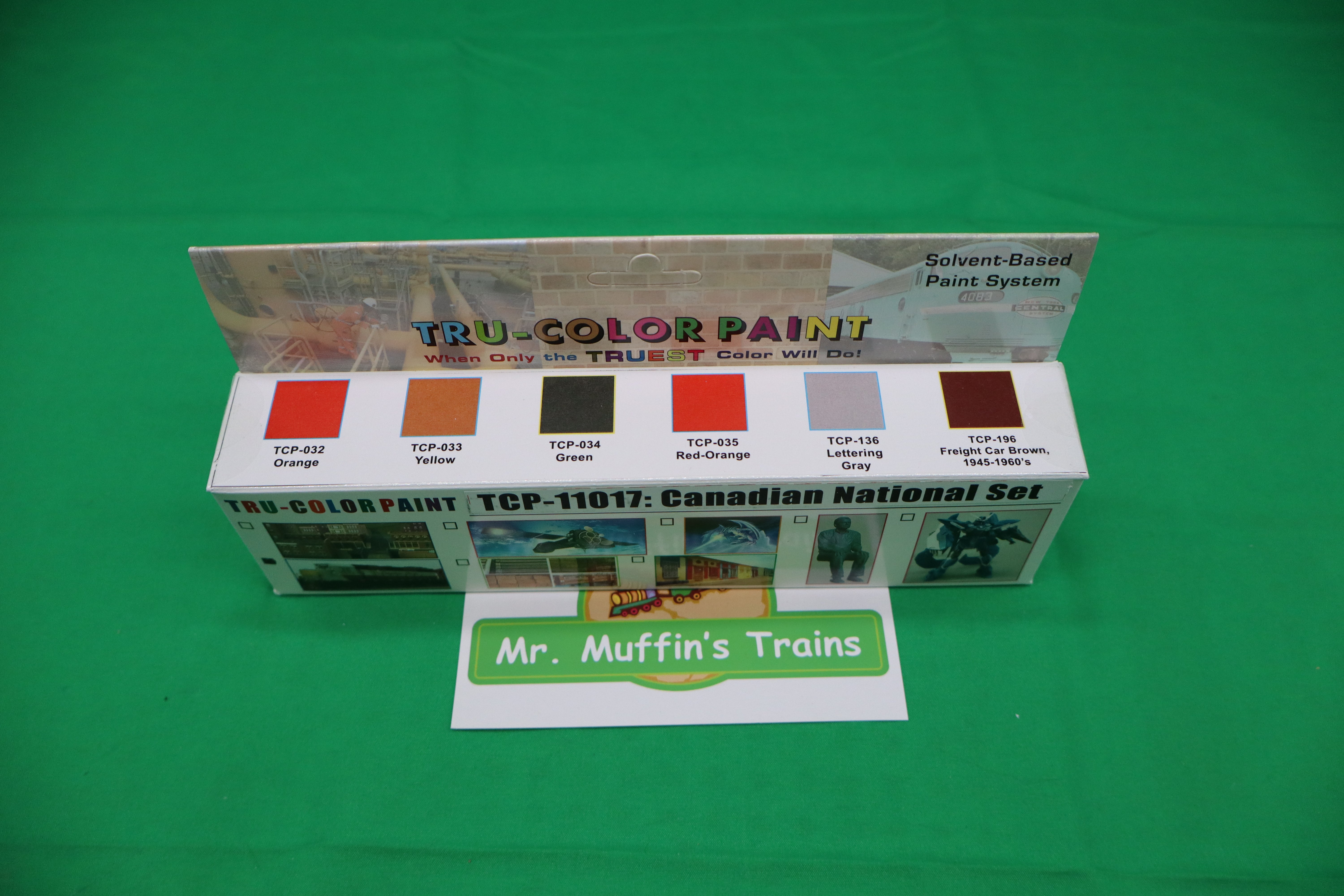 Tru-Color Paint - TCP-11017 - Canadian National Set (Solvent-Based Paint)