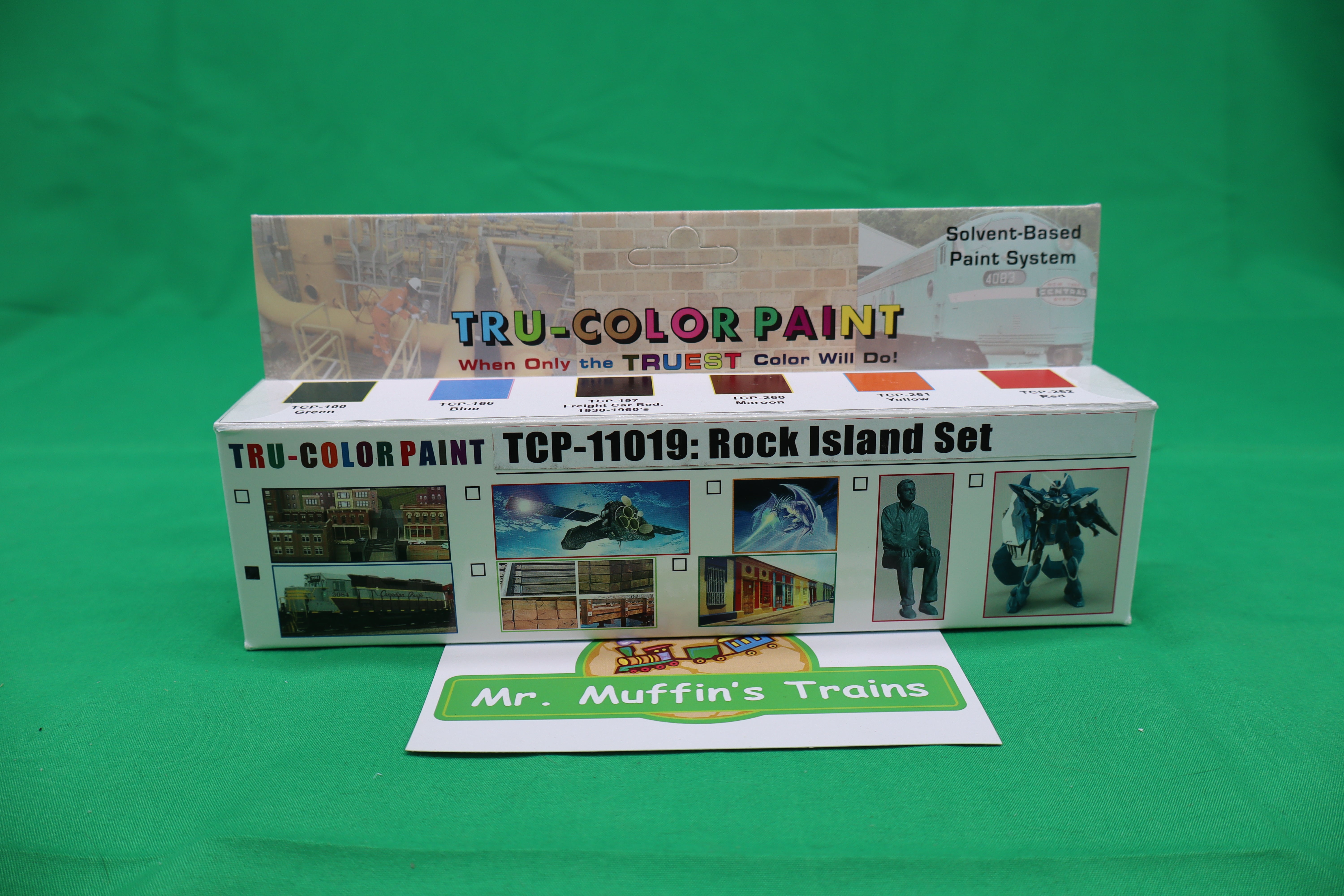 Tru-Color Paint - TCP-11019 - Rock Island Set (Solvent-Based Paint)