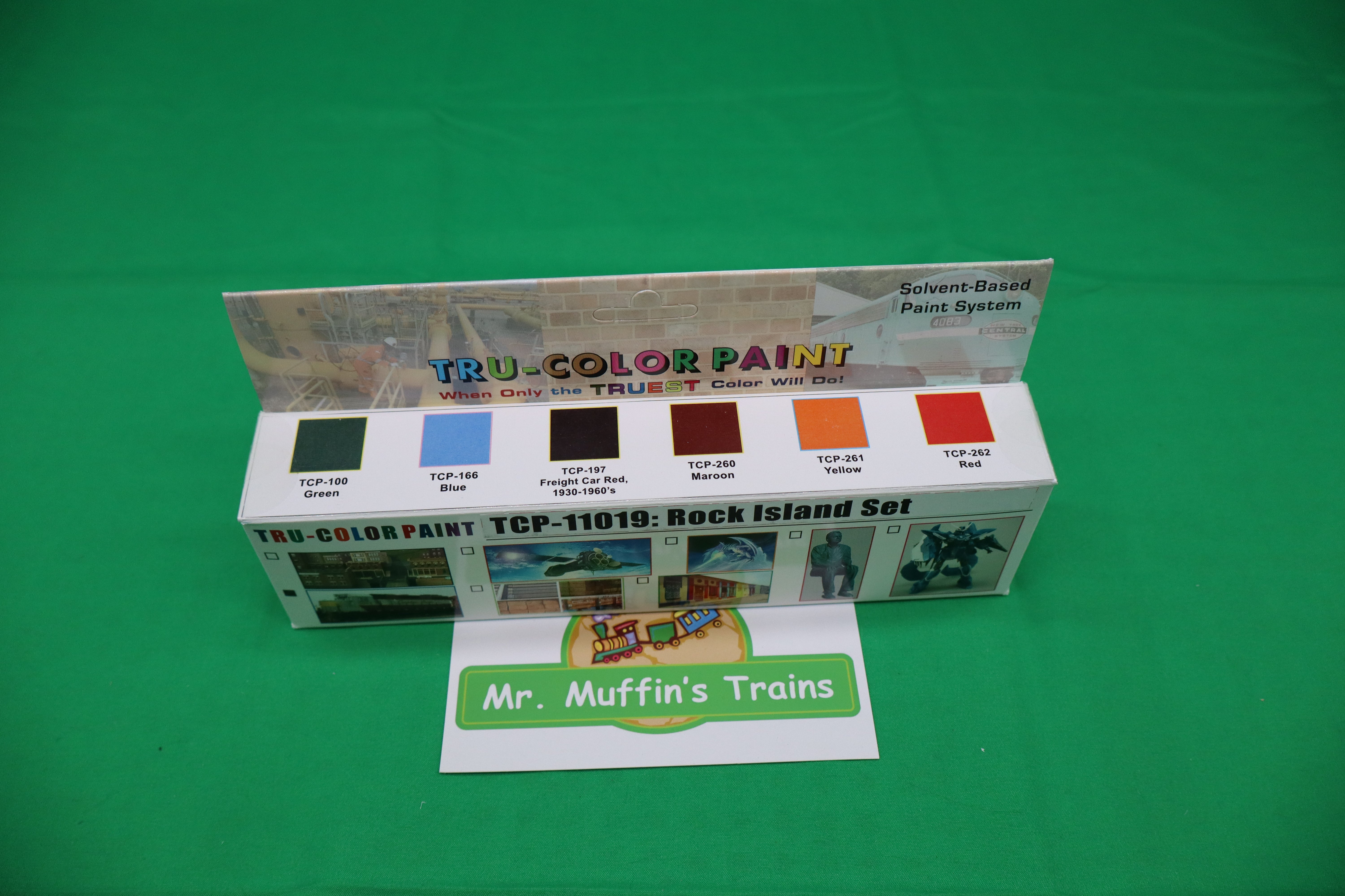 Tru-Color Paint - TCP-11019 - Rock Island Set (Solvent-Based Paint)