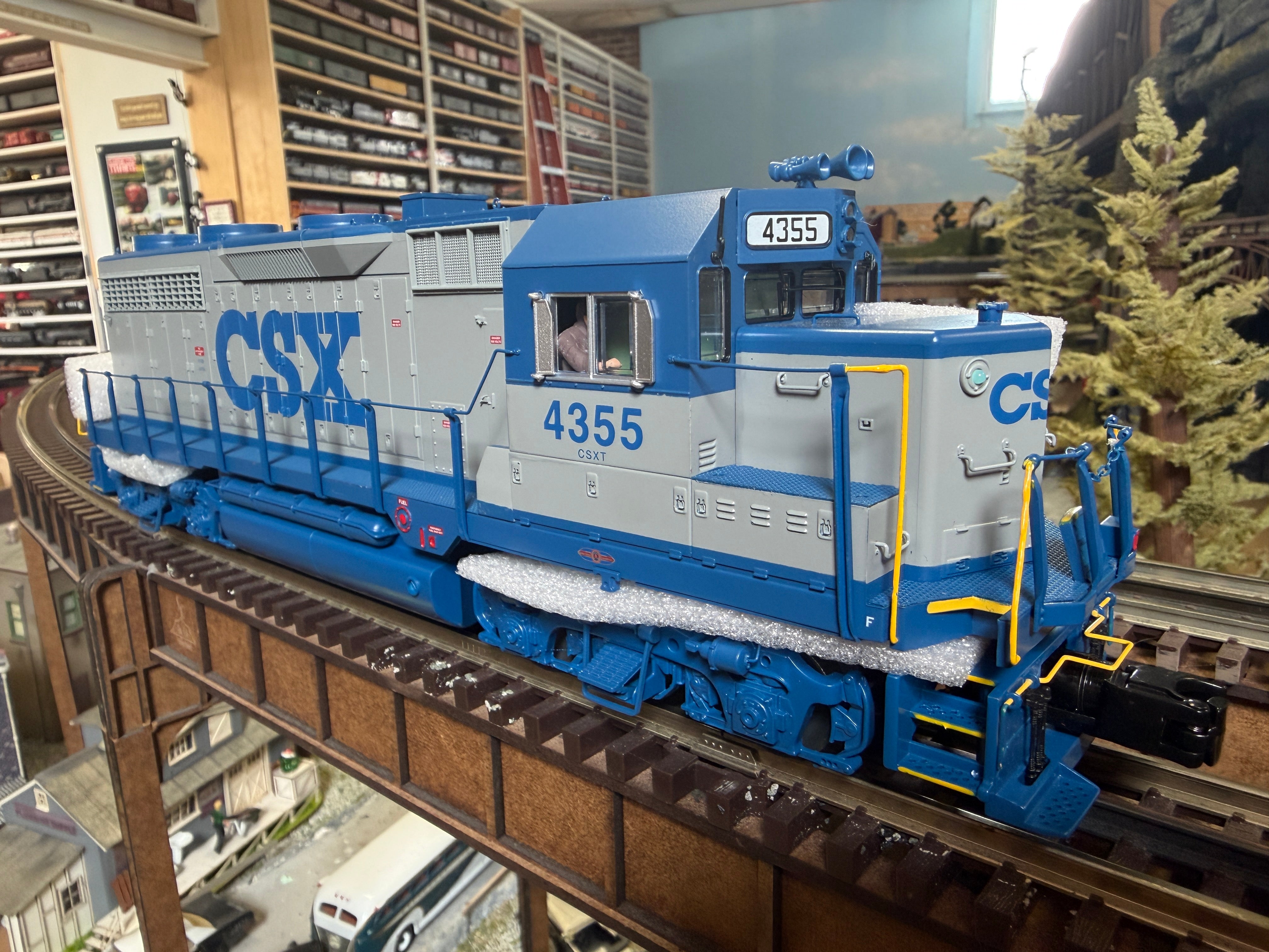 MTH 20-22081-1 - Premier - GP-35 Low Hood Diesel Engine "CSX" #4420 w/ PS3