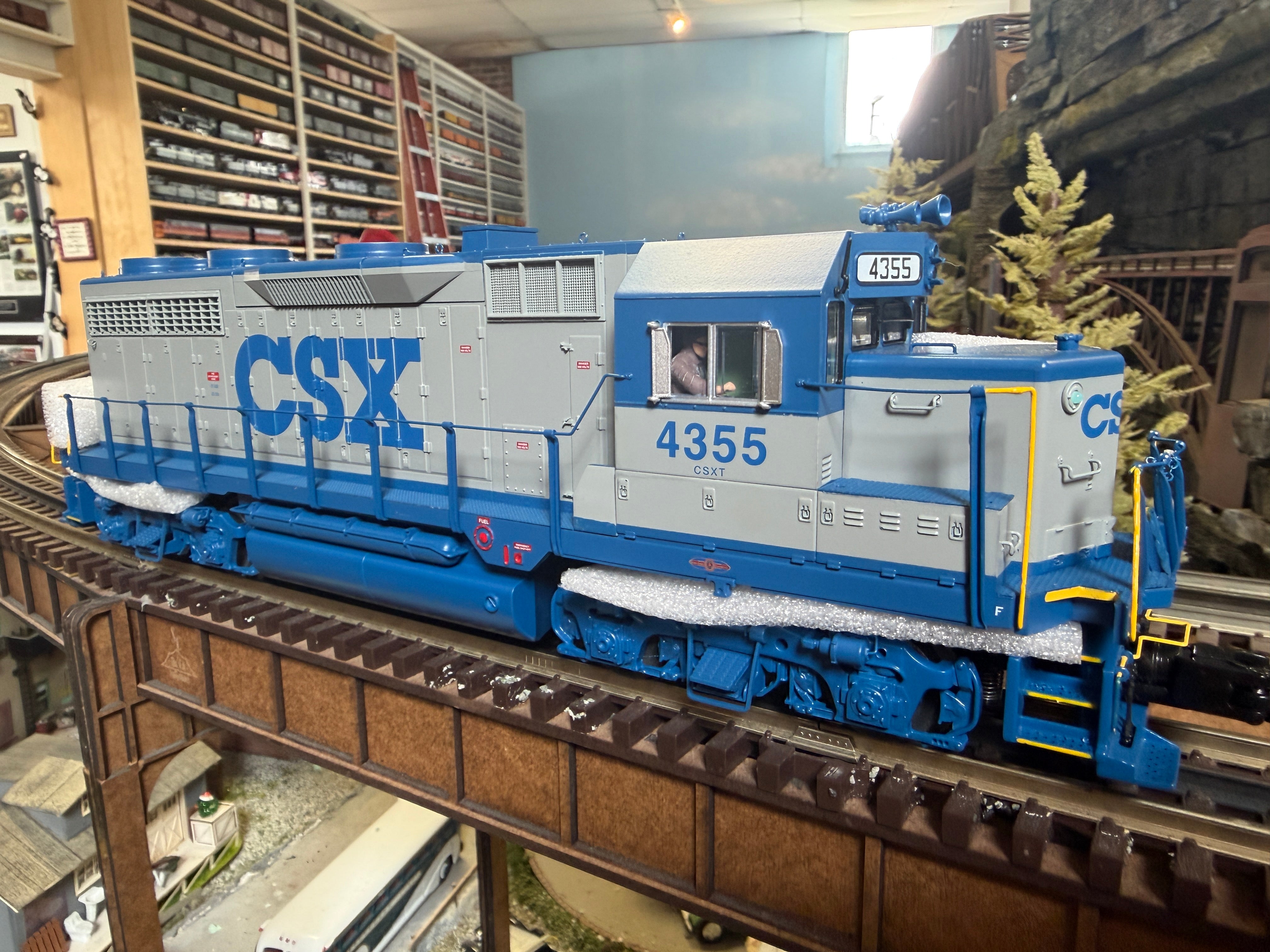 MTH 20-22081-1 - Premier - GP-35 Low Hood Diesel Engine "CSX" #4420 w/ PS3