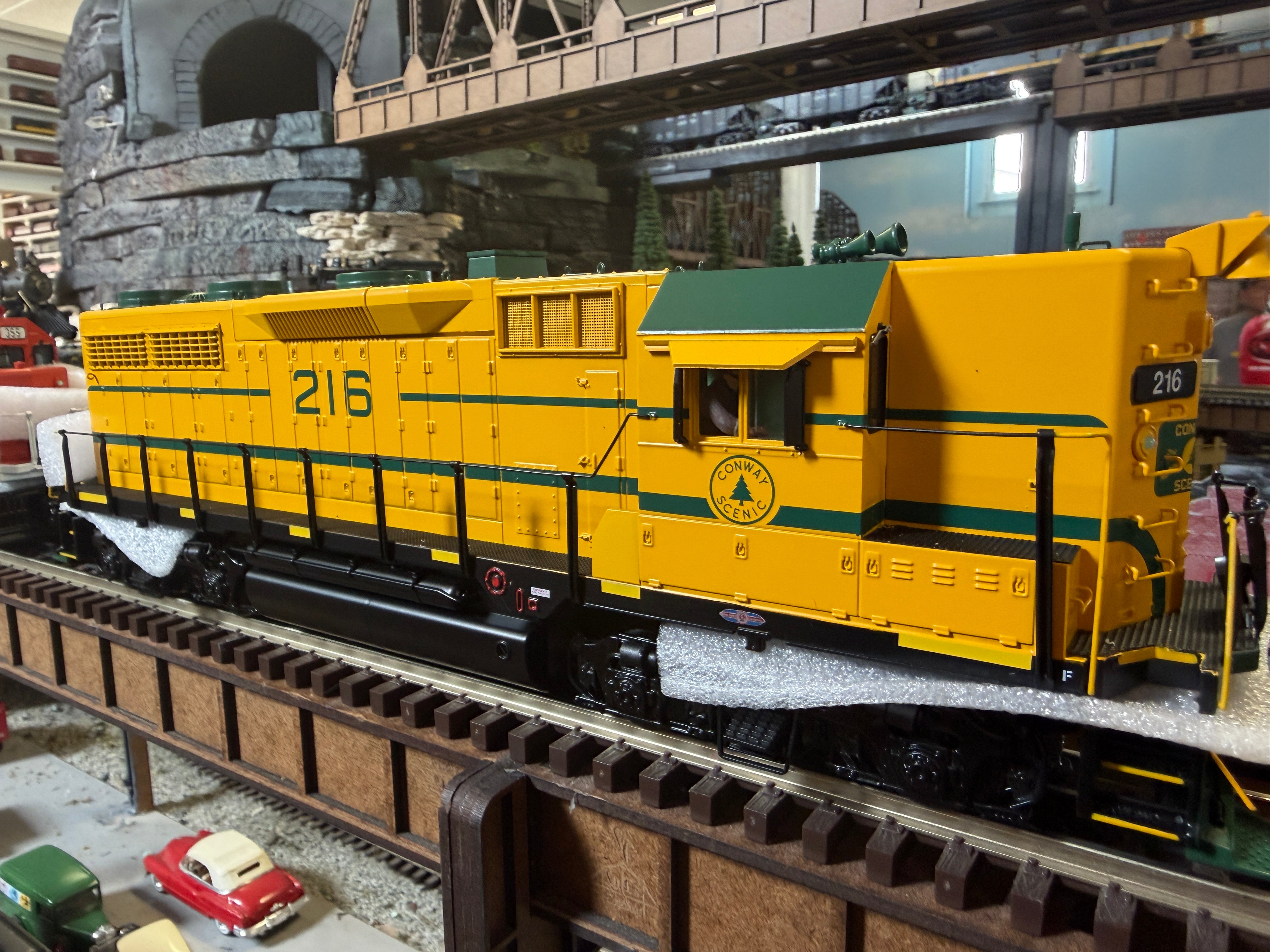 MTH 20-22085-1 - Premier - GP-35 High Hood Diesel Engine "Conway Scenic Railroad" #216 w/ PS3