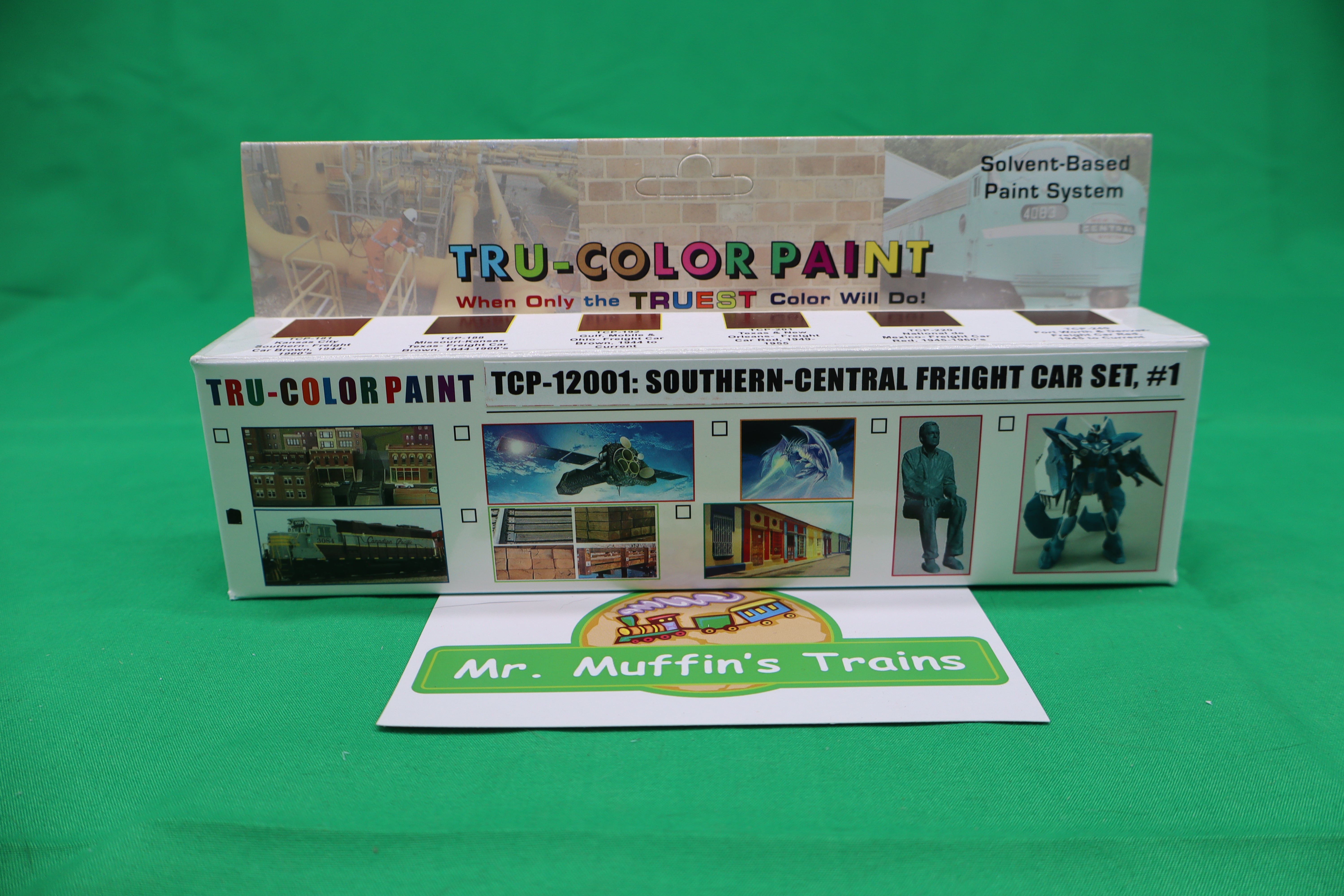 Tru-Color Paint - TCP-12001 - Southern / Central Freight Car (Solvent-Based Paint)