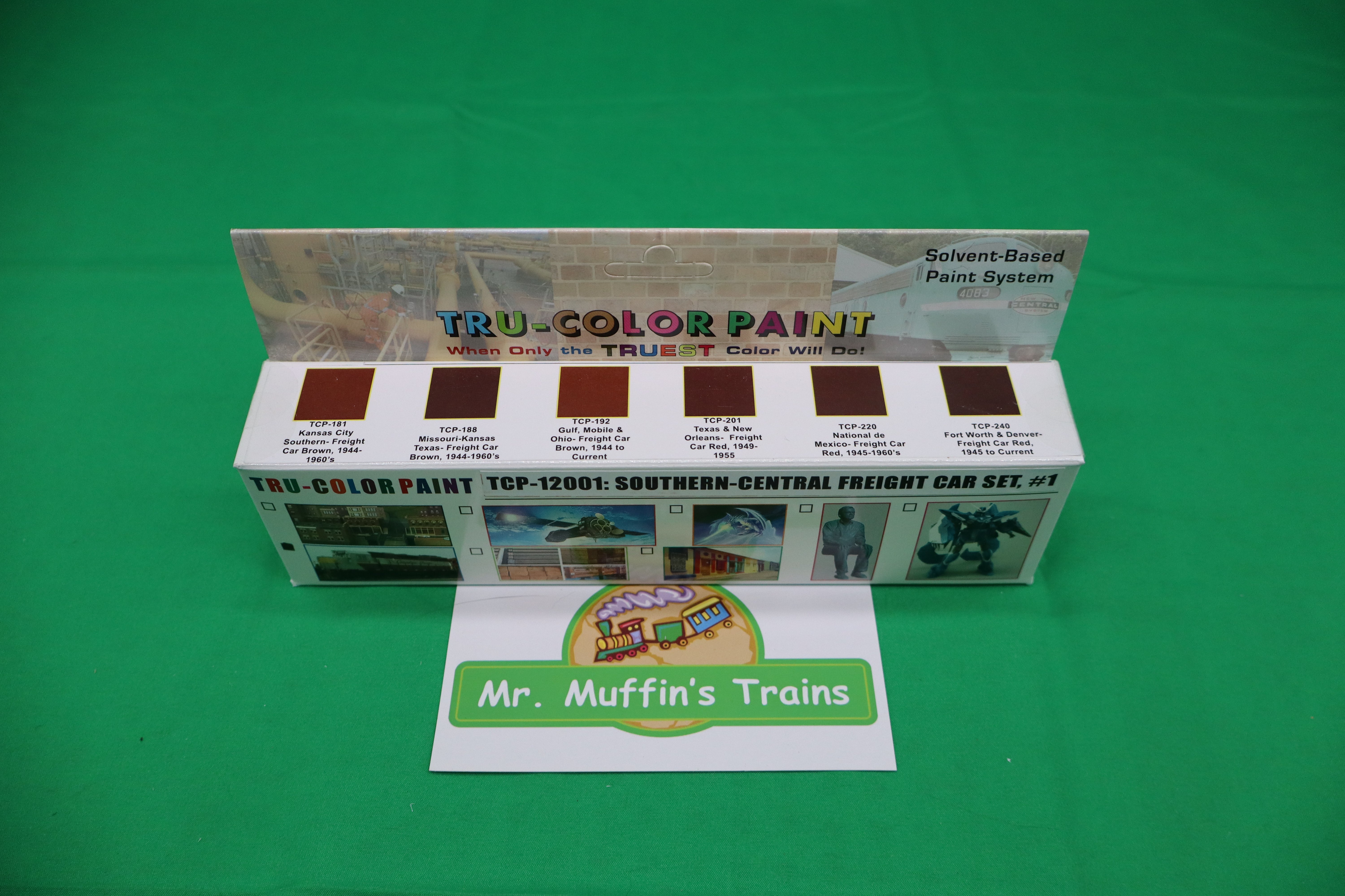 Tru-Color Paint - TCP-12001 - Southern / Central Freight Car (Solvent-Based Paint)