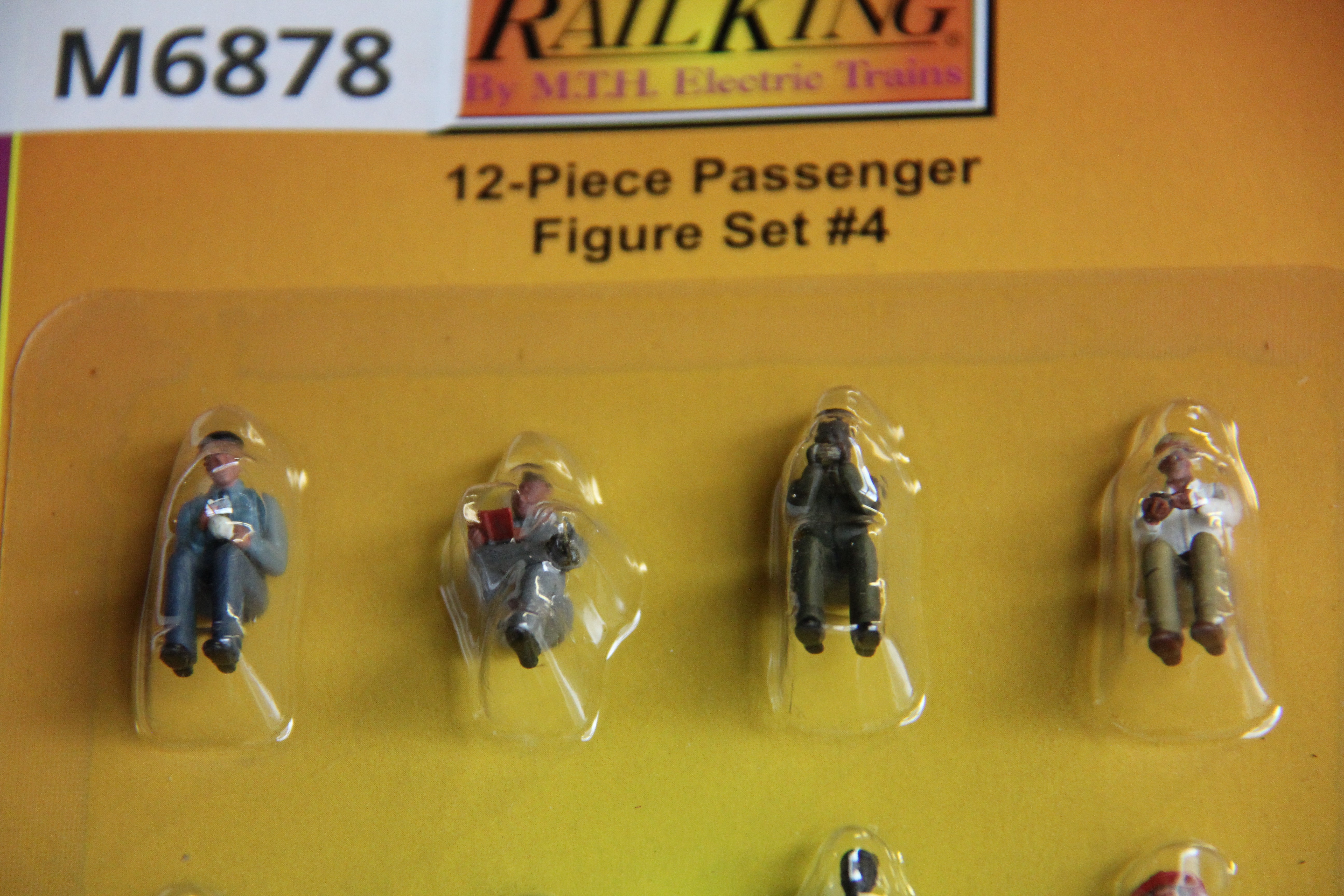 Rail King 30-11068 Passenger Figure Set #4-Second hand-M6878