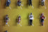 Rail King 30-11068 Passenger Figure Set #4-Second hand-M6878