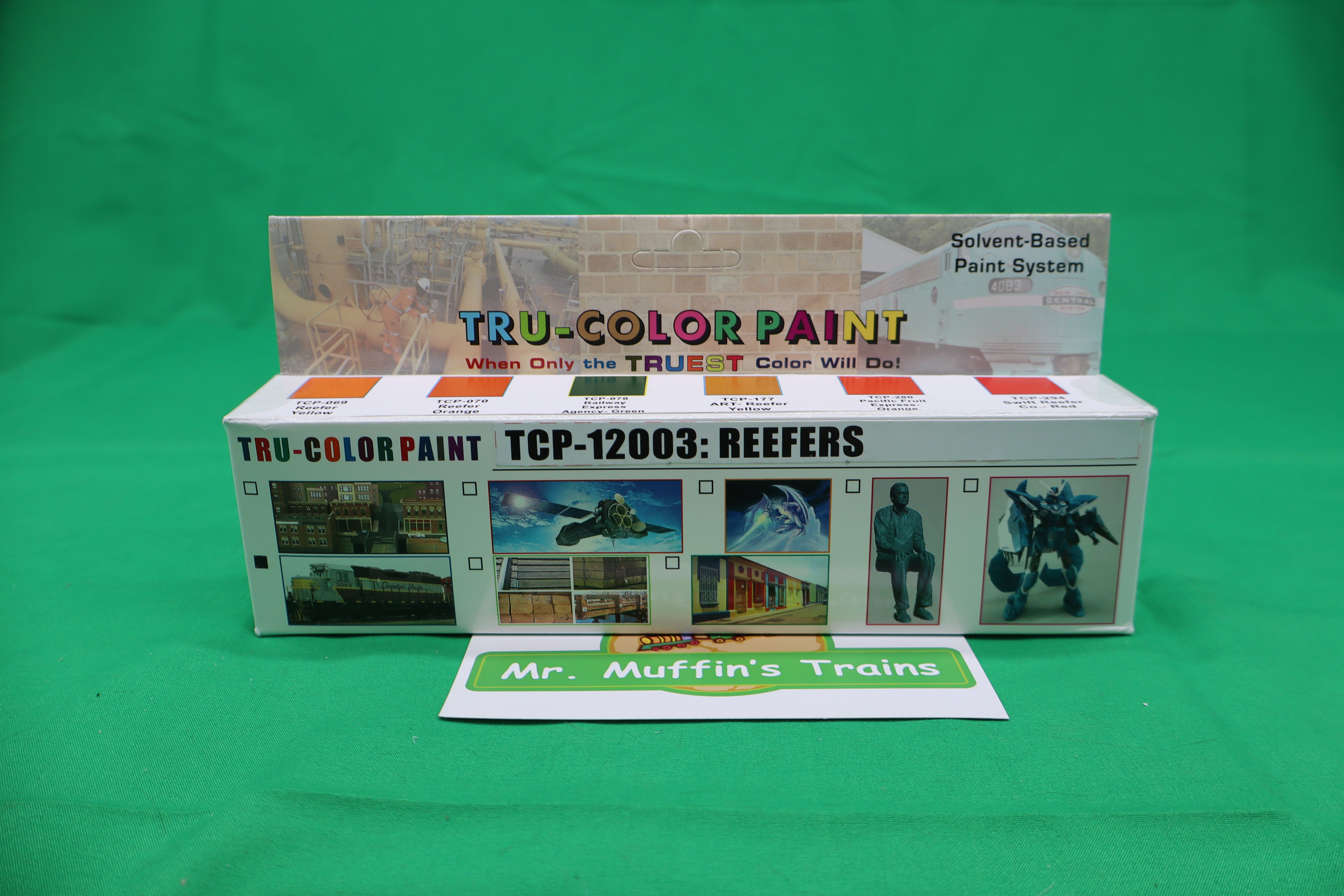 Tru-Color Paint - TCP-12003 - Reefers Set (Solvent-Based Paint)