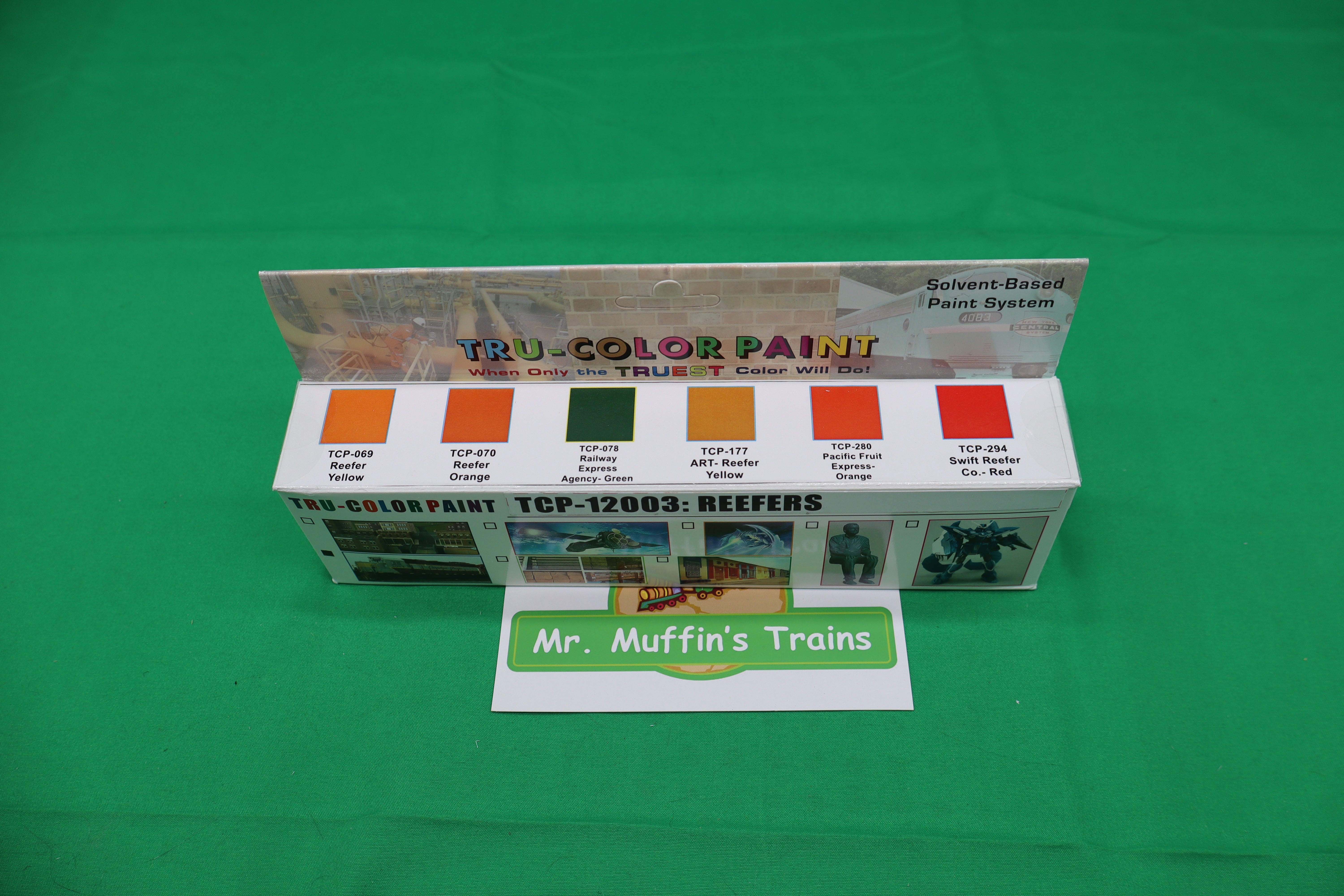 Tru-Color Paint - TCP-12003 - Reefers Set (Solvent-Based Paint)