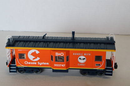 Lionel 2526710 Chessie Bay Window Caboose #903747-Second hand-M8172