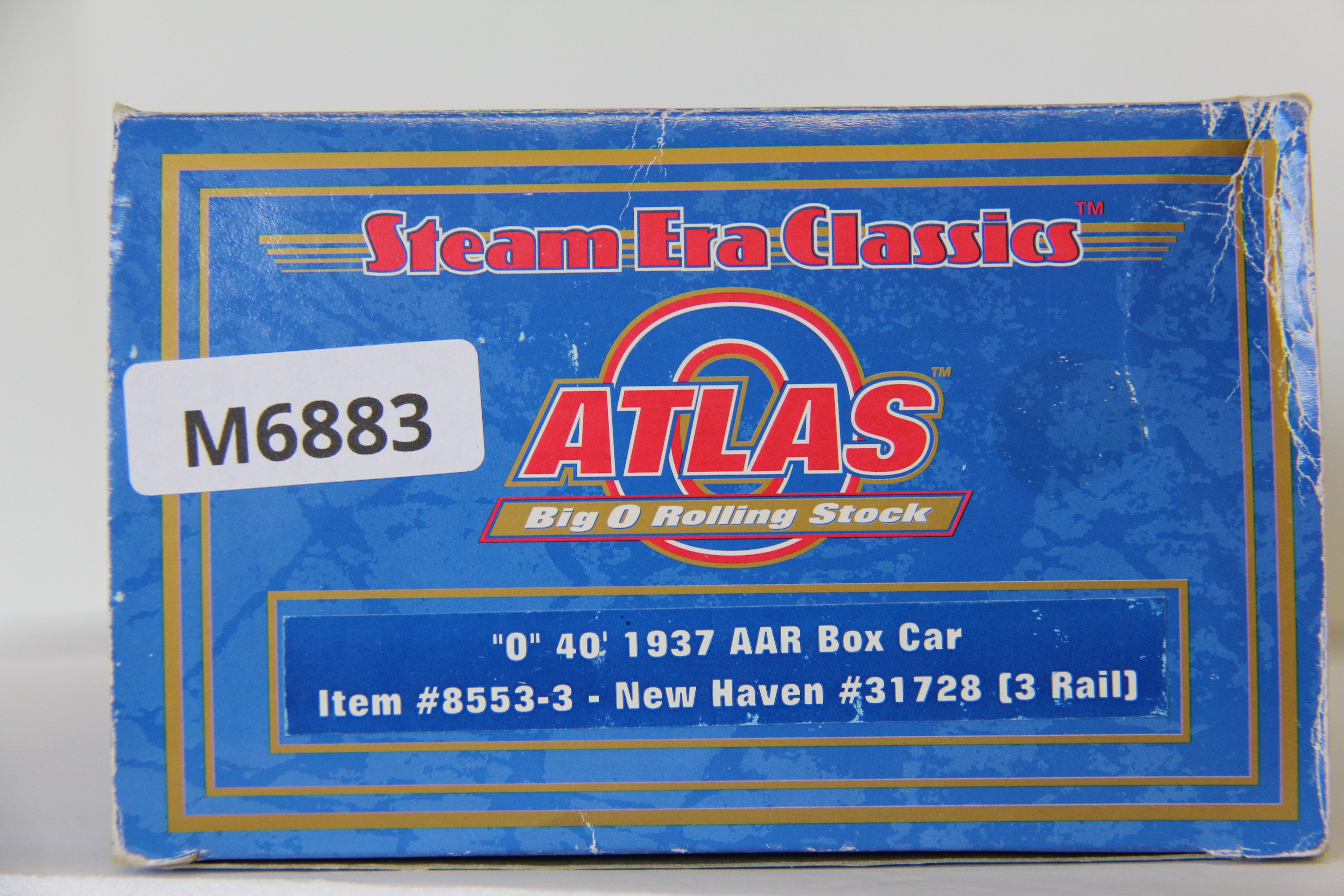 Atlas #8553-3 New Haven 40' -1937 AAR Box Car-Second hand-M6883