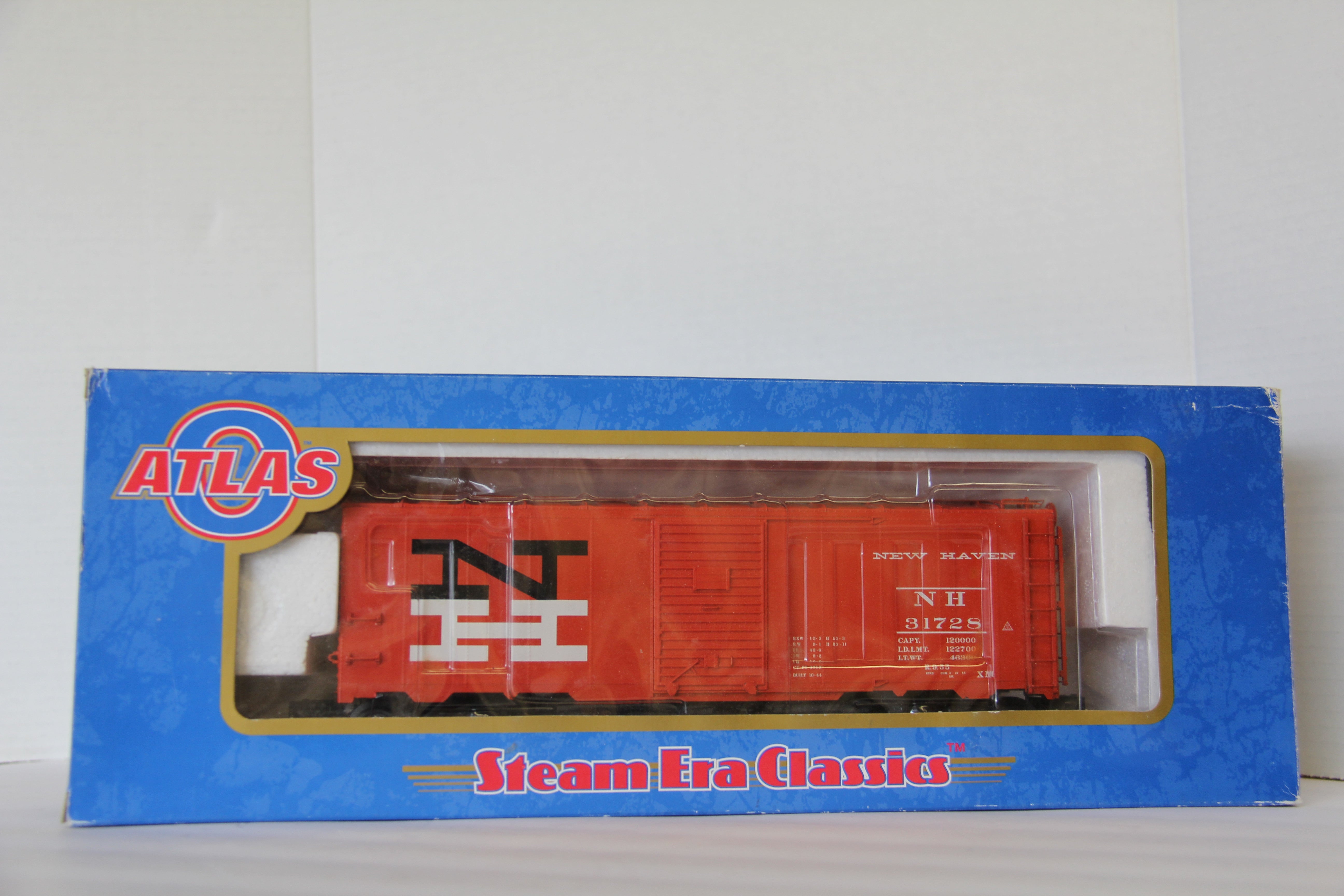 Atlas #8553-3 New Haven 40' -1937 AAR Box Car-Second hand-M6883
