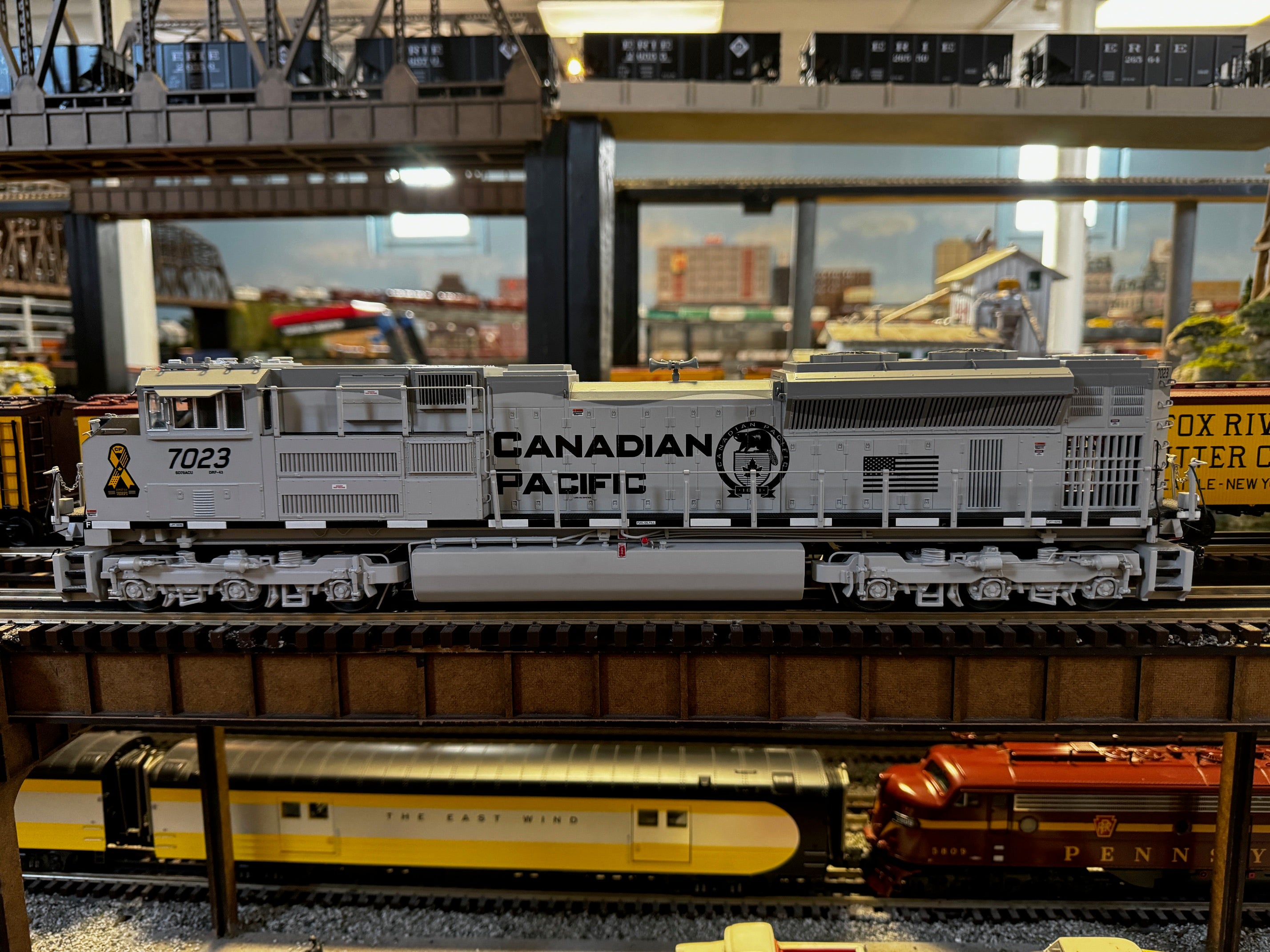 Atlas O 30138144 - Premier - SD70ACe Diesel Locomotive "Canadian Pacific" #7023 w/ PS3