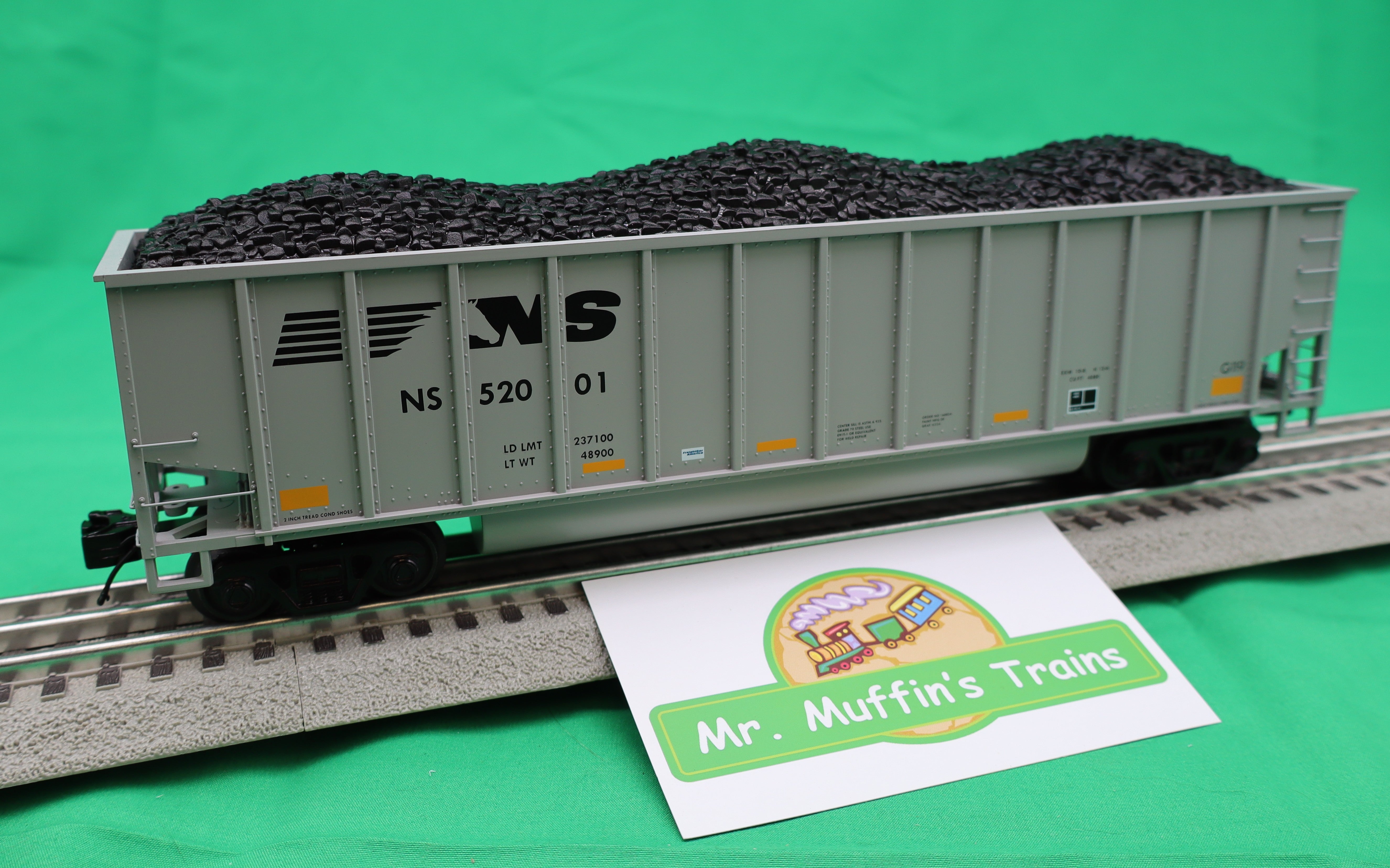 Atlas O 3003071 - Premier - Coalporter Hopper Car "Norfolk Southern" (Horsehead)