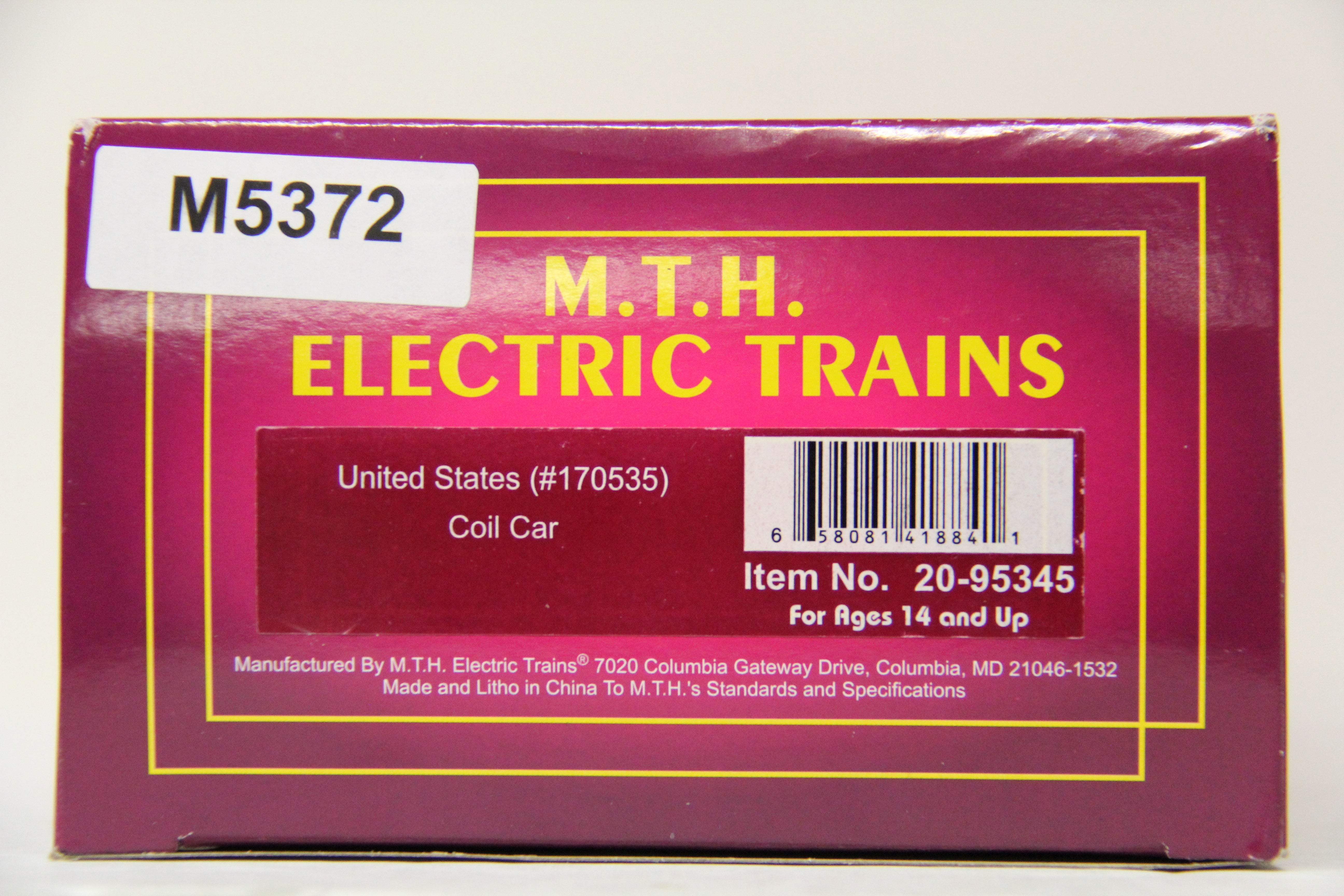 MTH 20-95345 United States Coil Car-Second hand-M5372