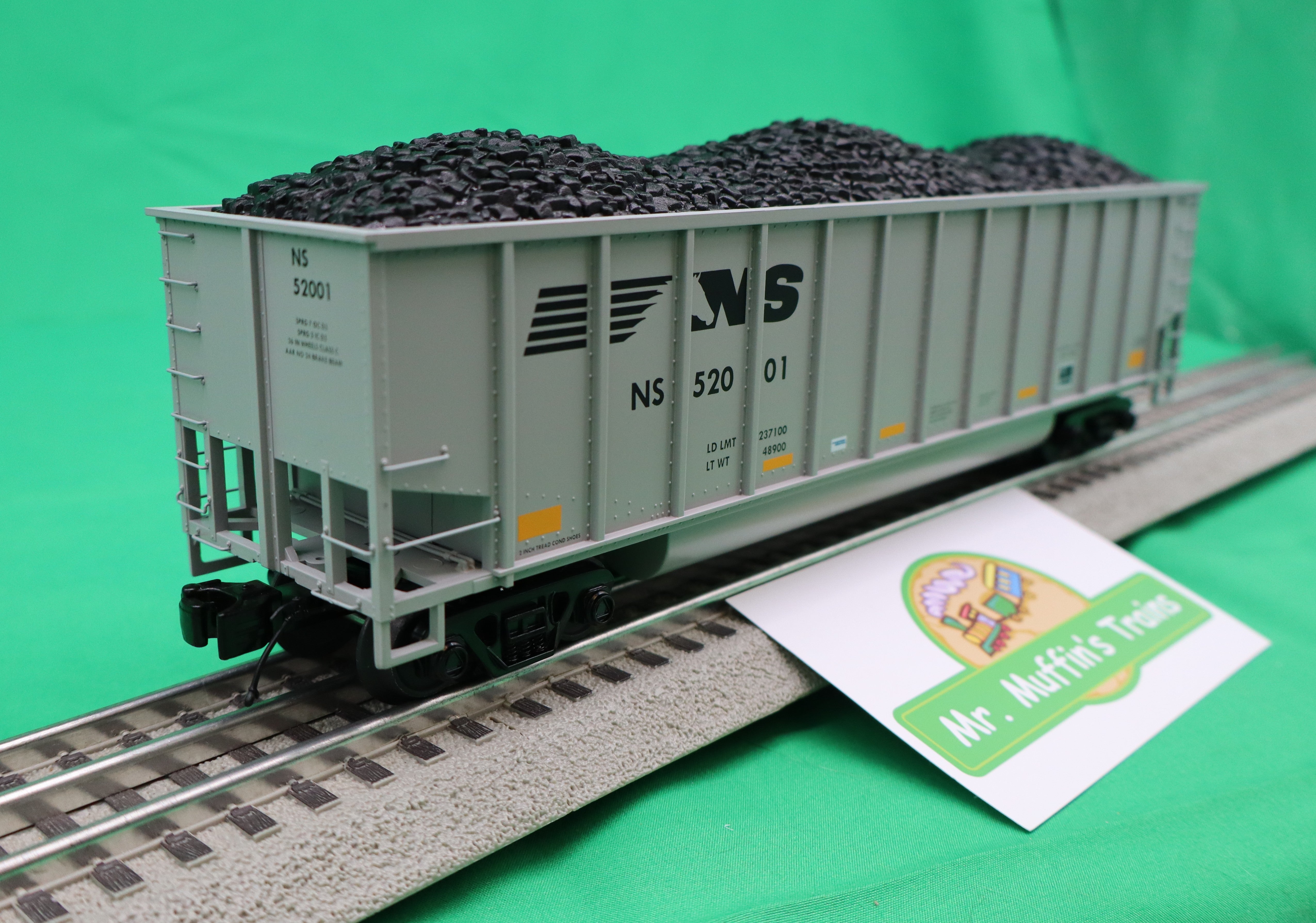 Atlas O 3003071 - Premier - Coalporter Hopper Car "Norfolk Southern" (Horsehead)