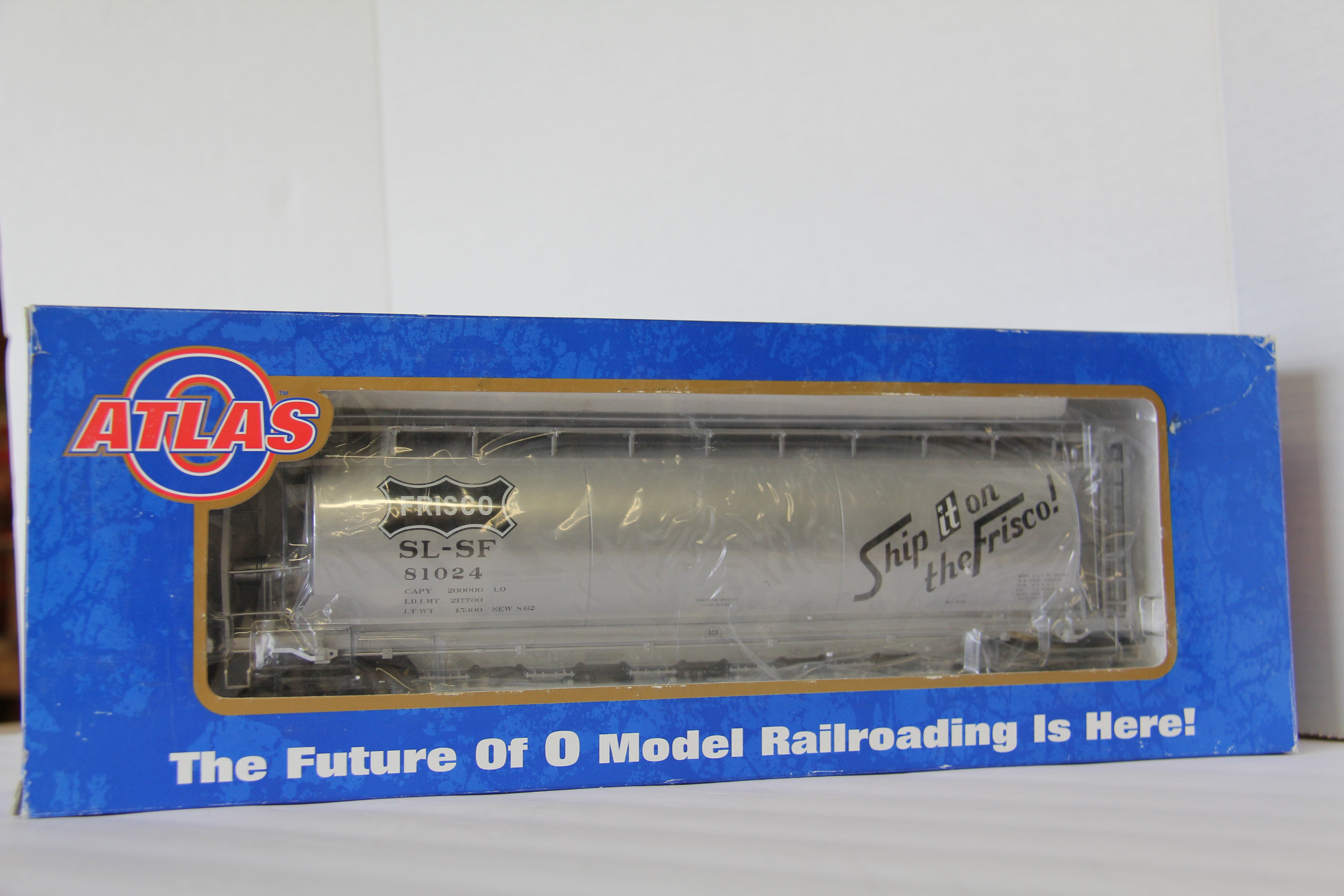 Atlas #6333-2 Frisco #81024 ACF 6-Bay Cylindrical Hopper-Second hand-M6884
