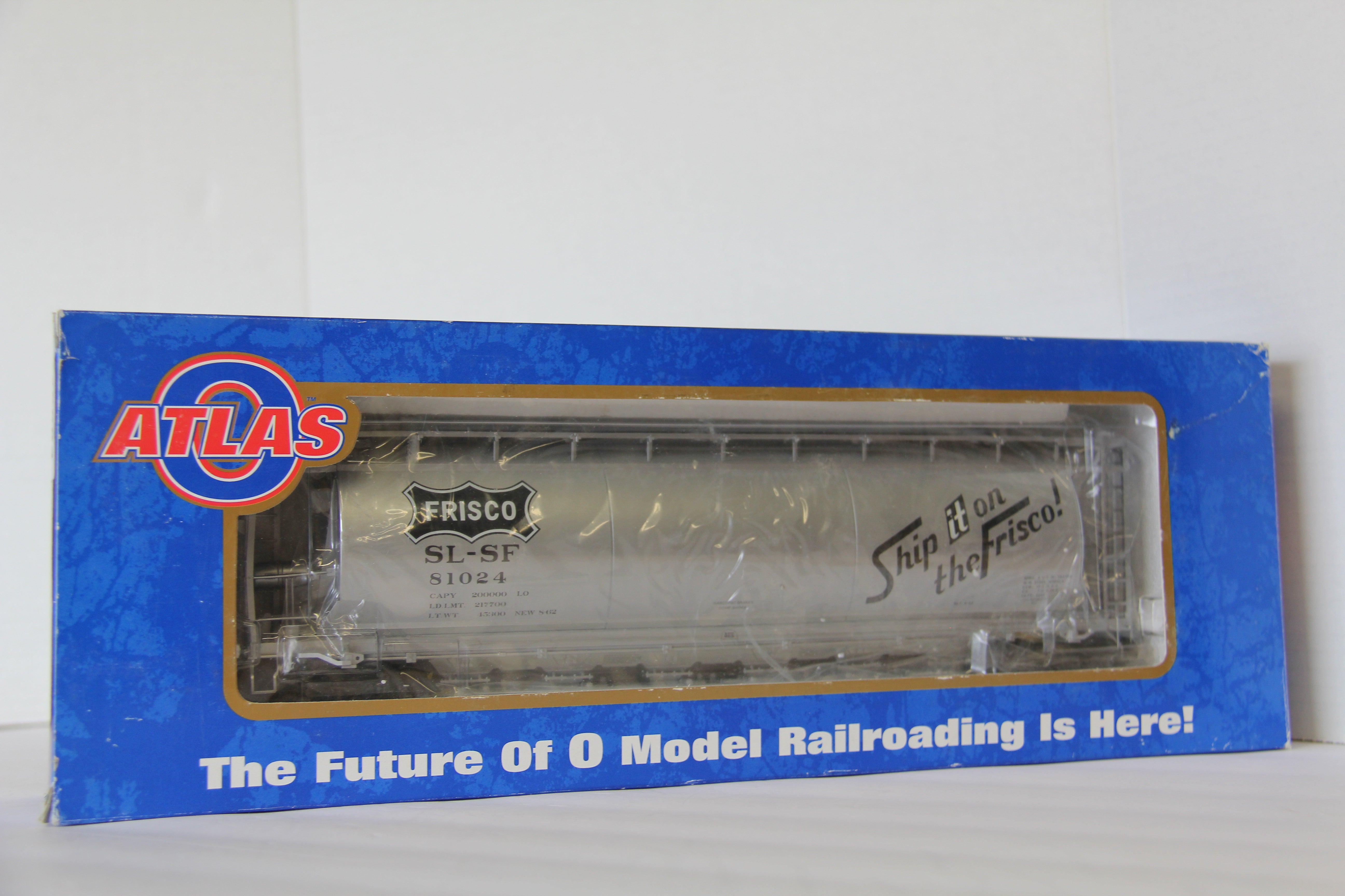Atlas #6333-2 Frisco #81024 ACF 6-Bay Cylindrical Hopper-Second hand-M6884