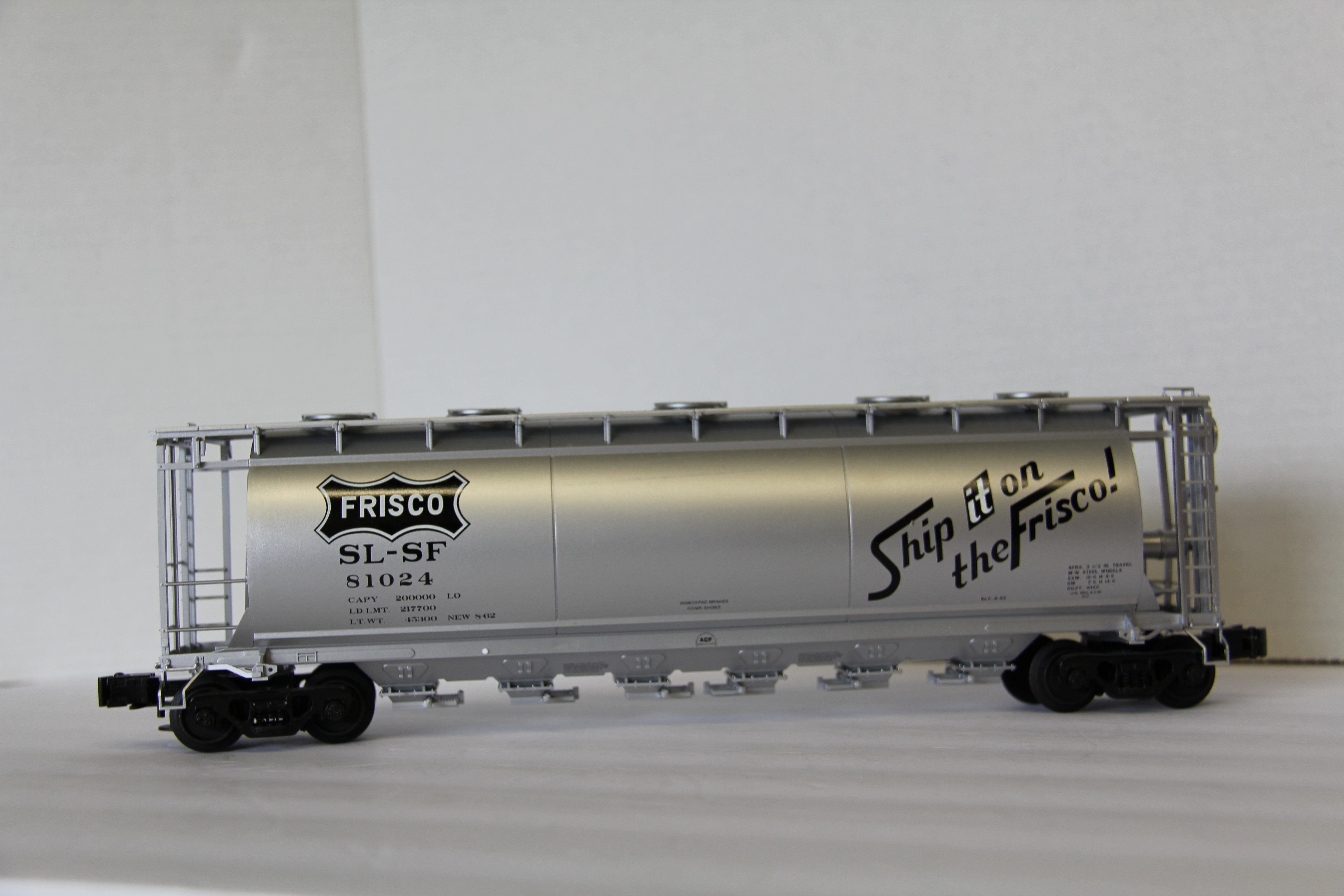 Atlas #6333-2 Frisco #81024 ACF 6-Bay Cylindrical Hopper-Second hand-M6884