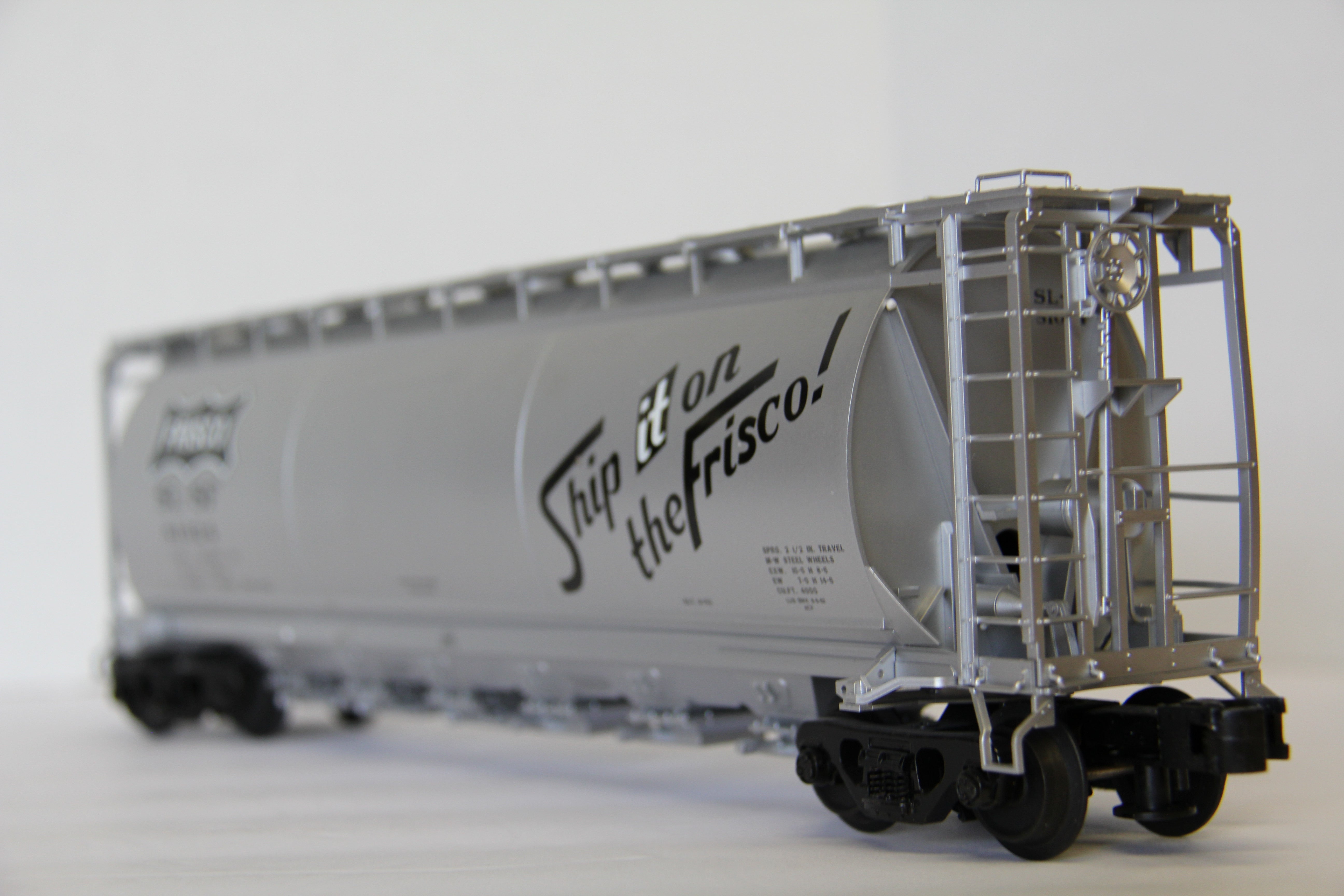 Atlas #6333-2 Frisco #81024 ACF 6-Bay Cylindrical Hopper-Second hand-M6884