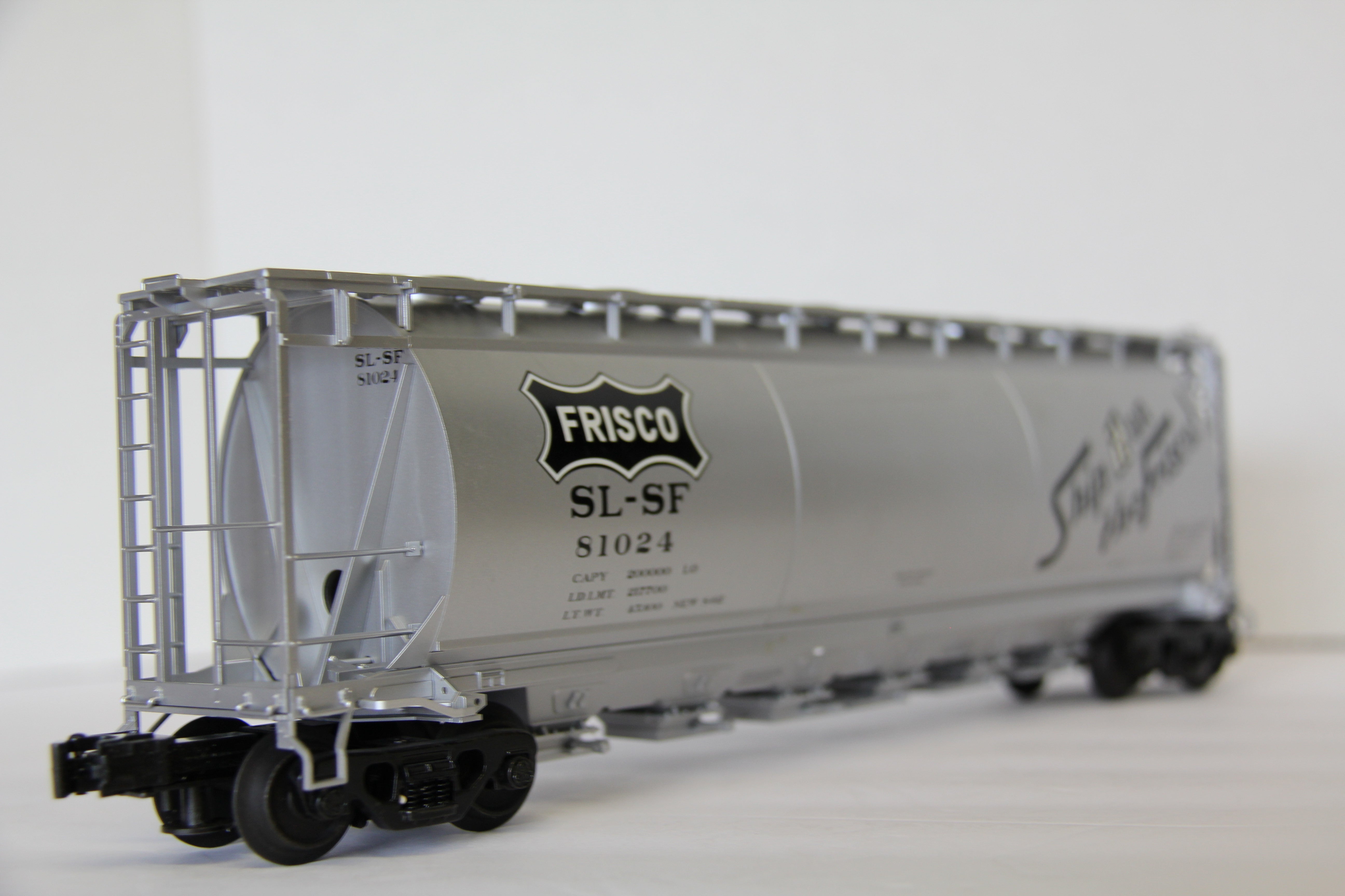 Atlas #6333-2 Frisco #81024 ACF 6-Bay Cylindrical Hopper-Second hand-M6884